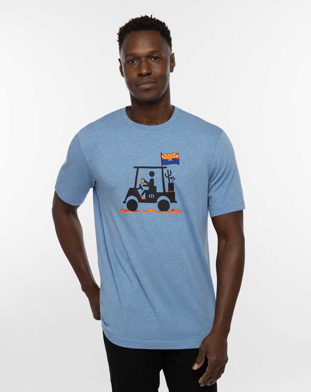 Heather Allure Travis Mathew Man Of The Desert 2.0 Tee | GTVU19287