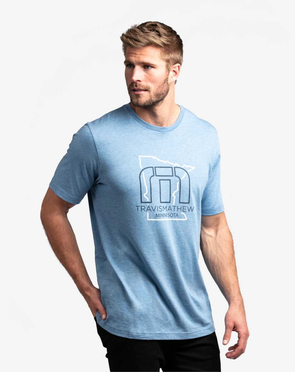 Heather Allure Travis Mathew Monarch 2.0 Tee | IFMT85721