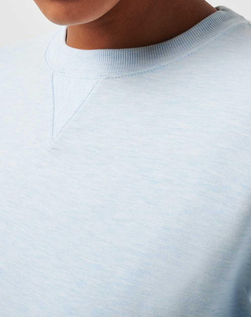 Heather Baby Blue Travis Mathew Cloud Terry Crew | IMHC32487