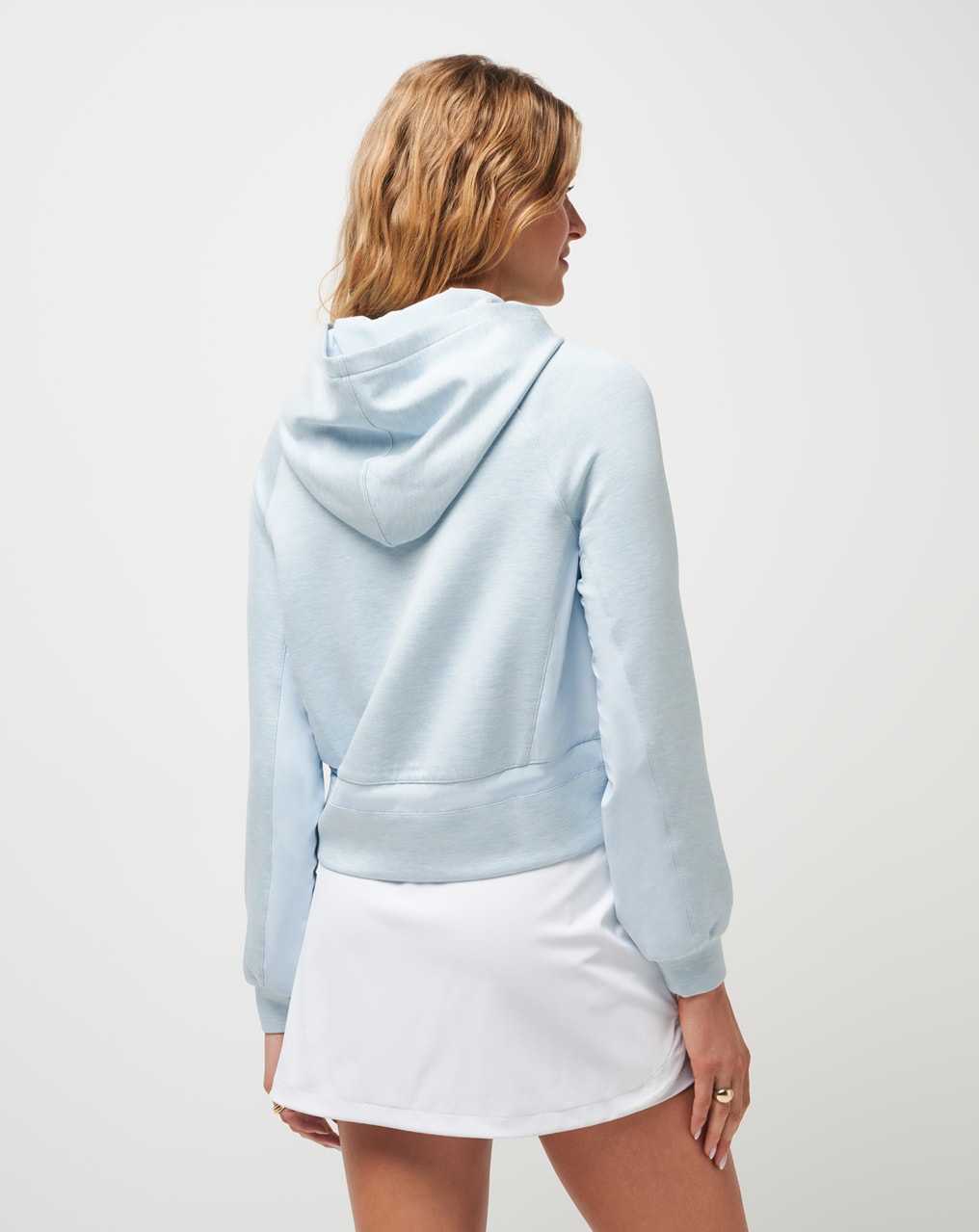 Heather Baby Blue Travis Mathew Golden State Skyloft Hoodie | ONPX50874