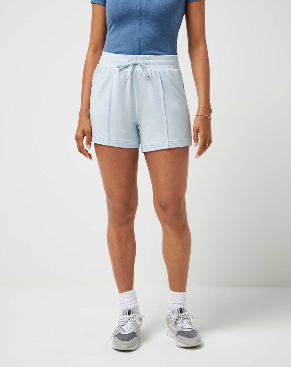 Heather Baby Blue Travis Mathew Salt In The Air Cloud French Terry Short | ESQY08916