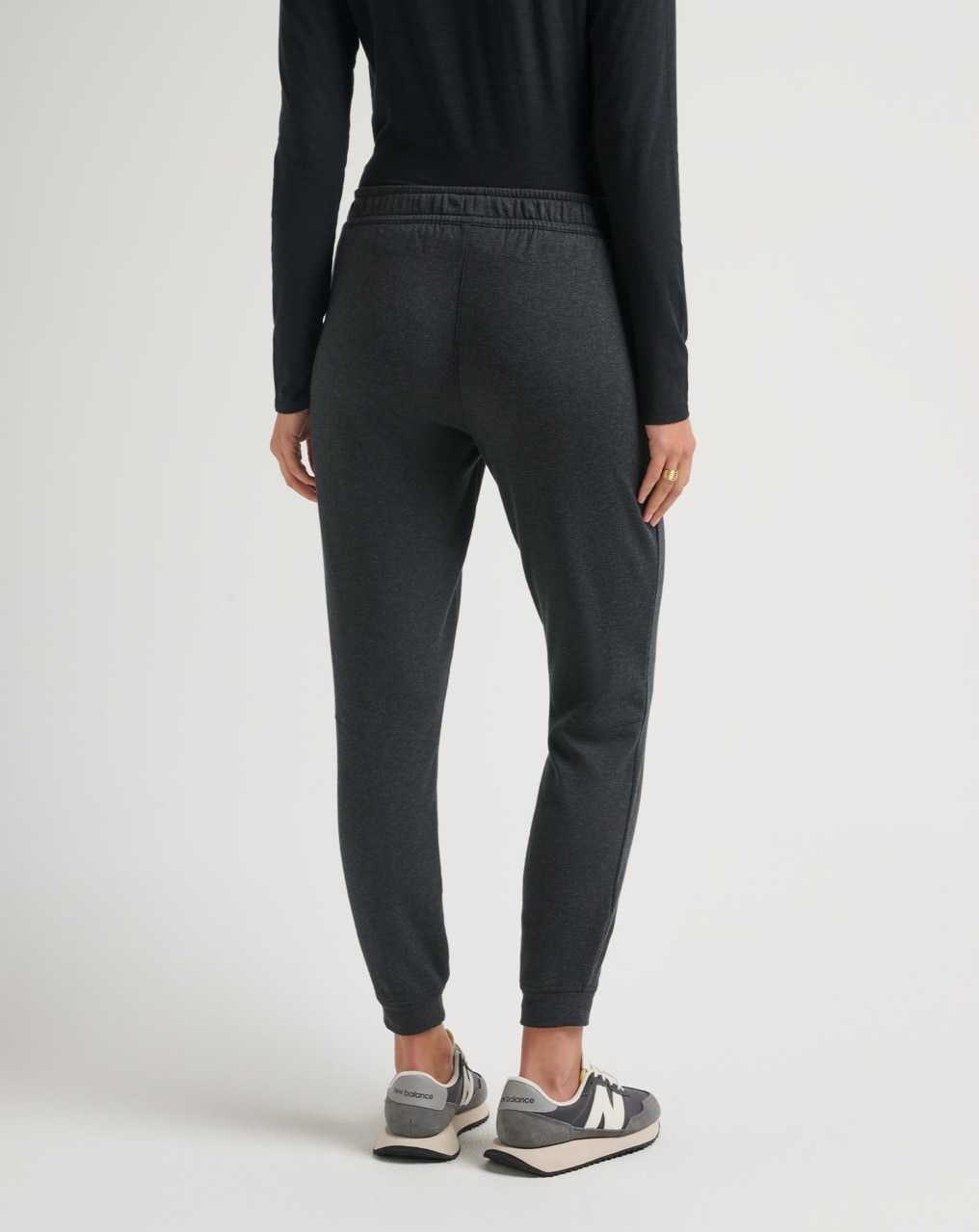 Heather Black Travis Mathew Cloud Fleece Jogger | DBPI62807