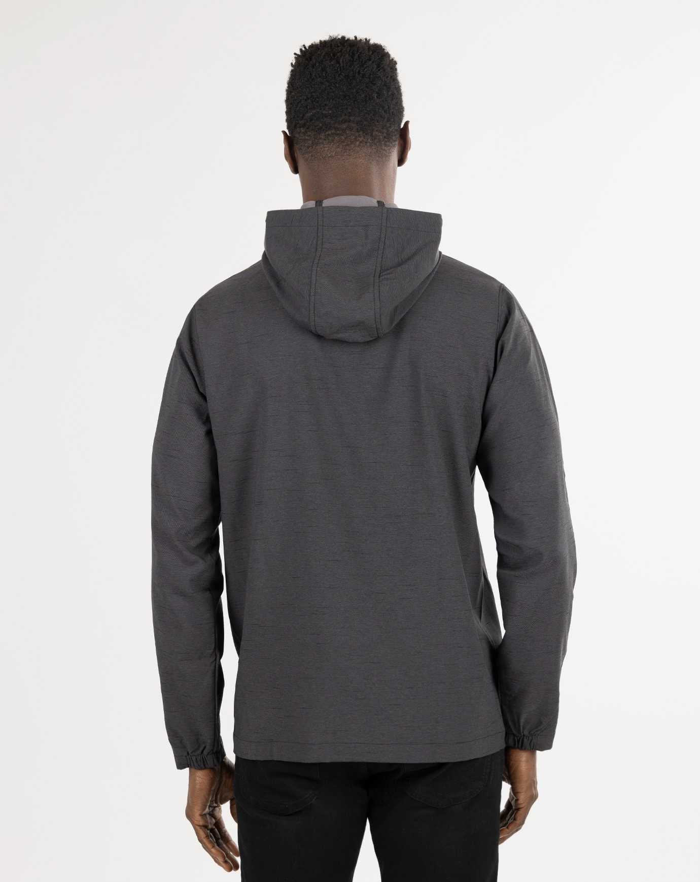 Heather Black Travis Mathew Element Of Surprise Full Zip Hoodie | MVRH78523