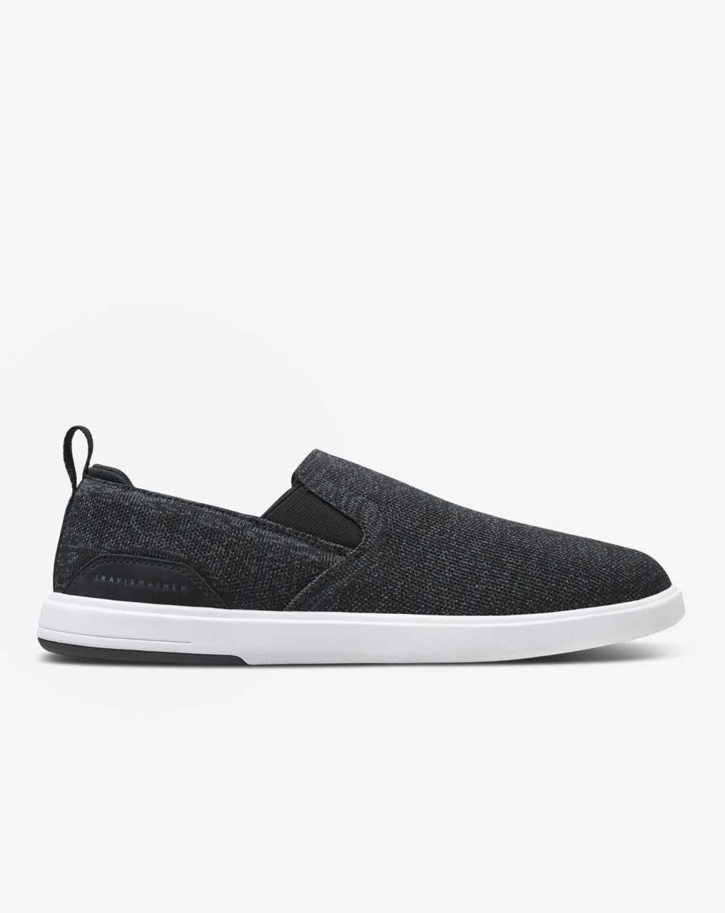 Heather Black Travis Mathew The Modern One Slip-on Shoe | VMHN96541