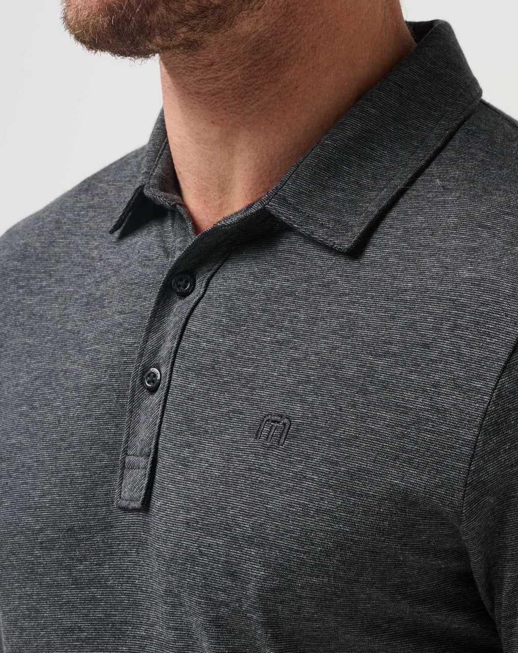 Heather Black Travis Mathew The Zinna Polo | HGBF25731