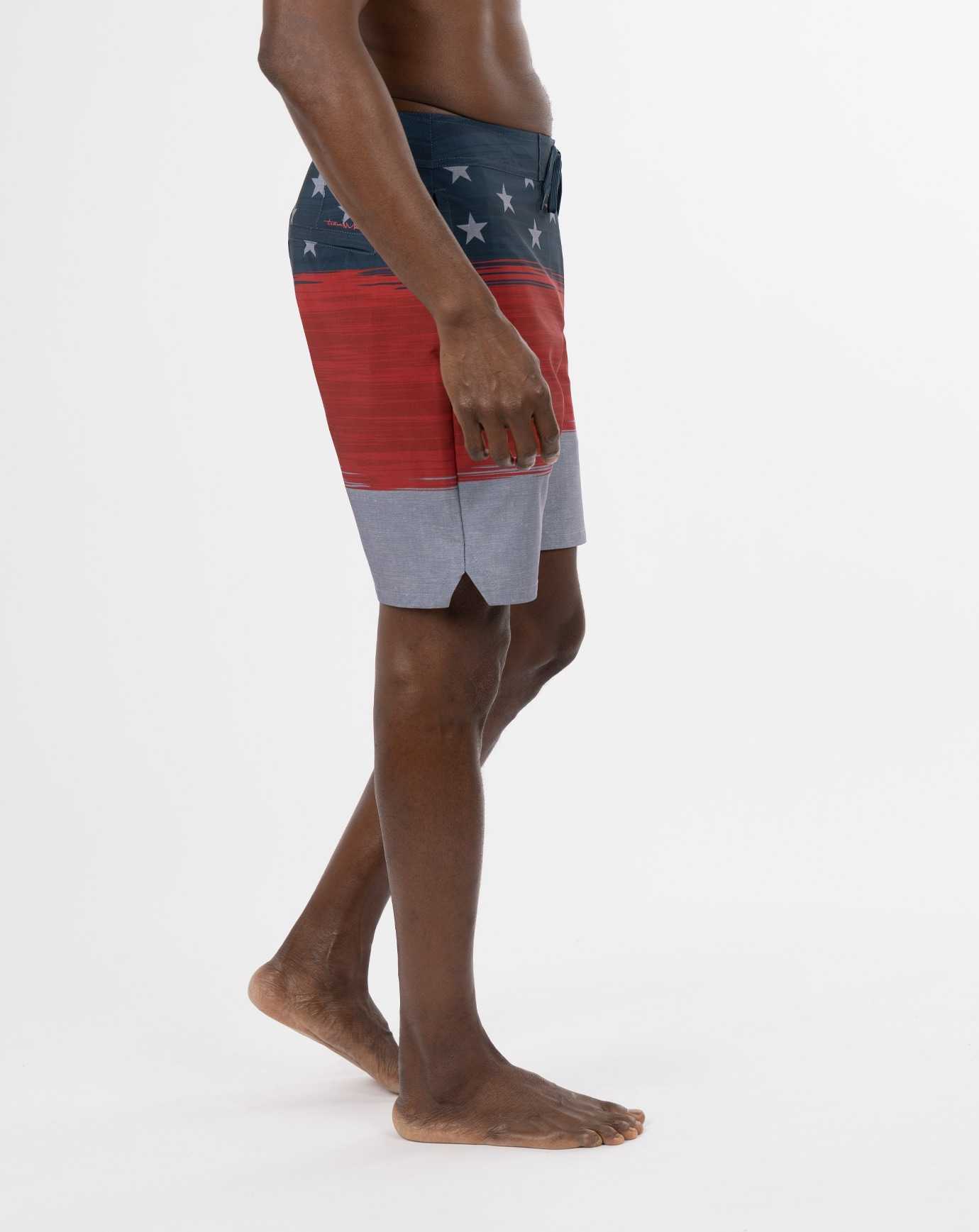 Heather Blue Nights Travis Mathew Starboard Shores Boardshort | RYSE76341