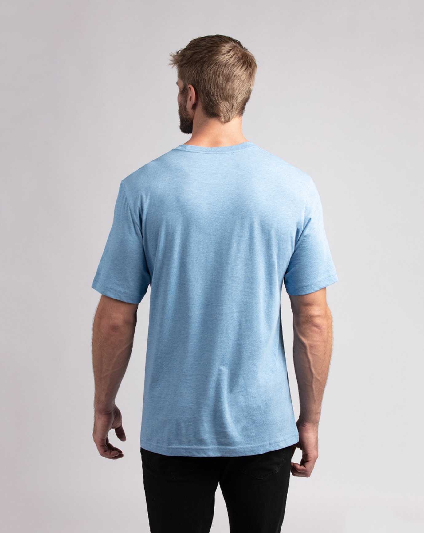 Heather Blue Travis Mathew Catchin' Air Tee | SGKQ47863