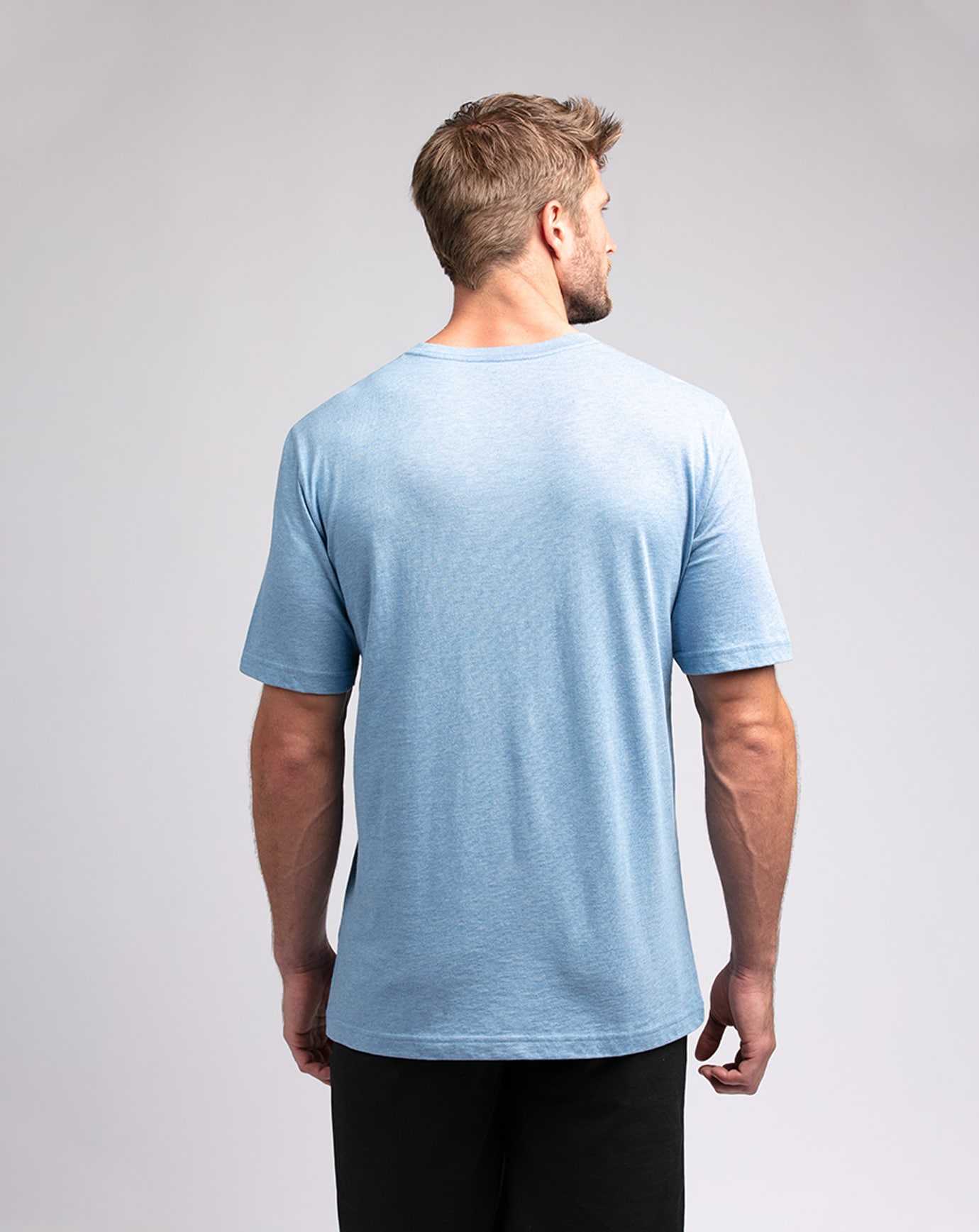 Heather Blue Travis Mathew Eureka Tee | HFOC25736