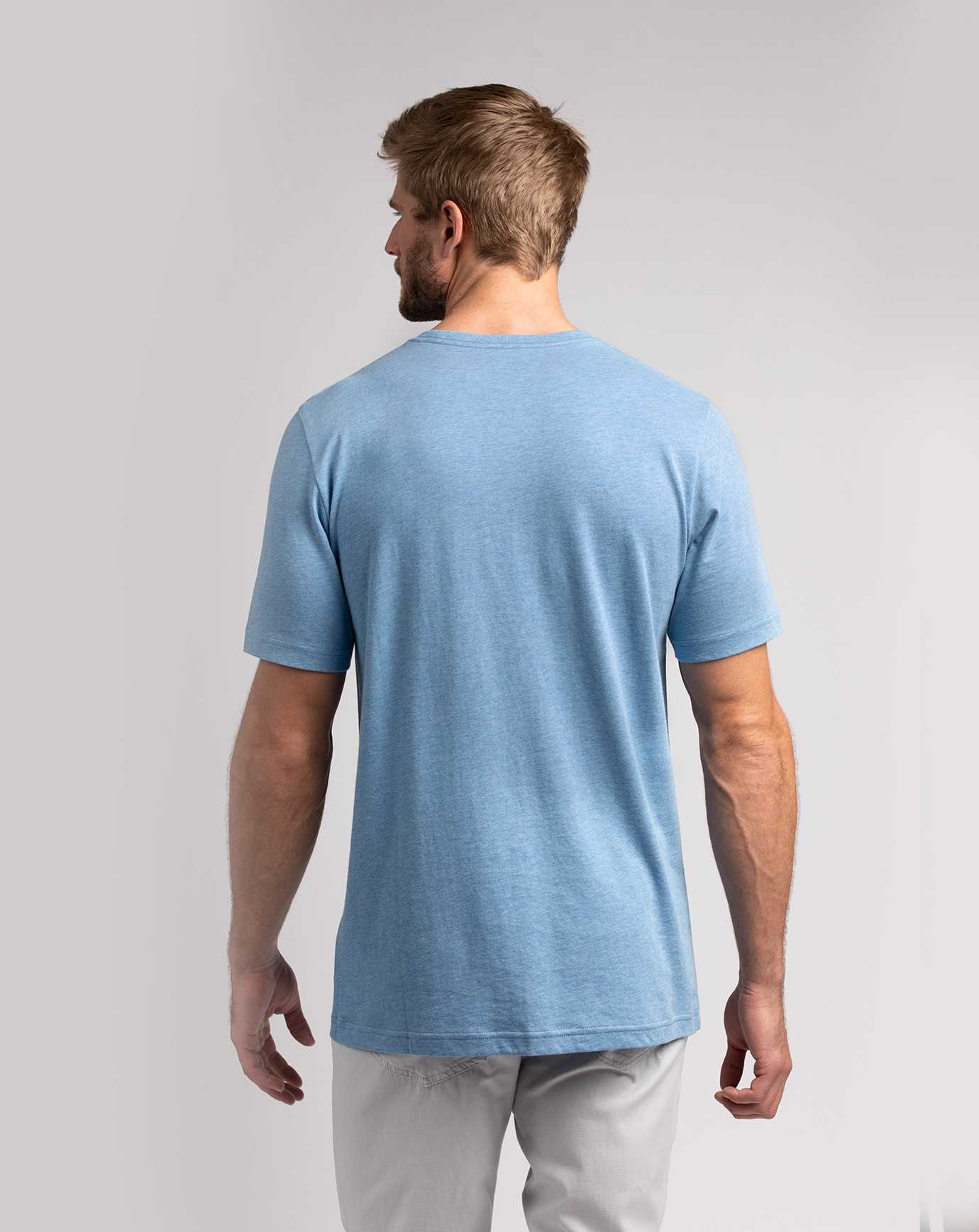 Heather Blue Travis Mathew Revere Revere Tee | SBZP46278