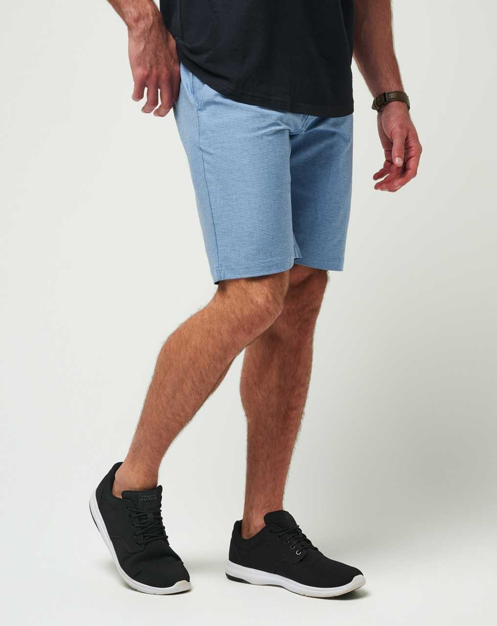 Heather Blue Travis Mathew Sand Harbor Short 9in | LPEK41672