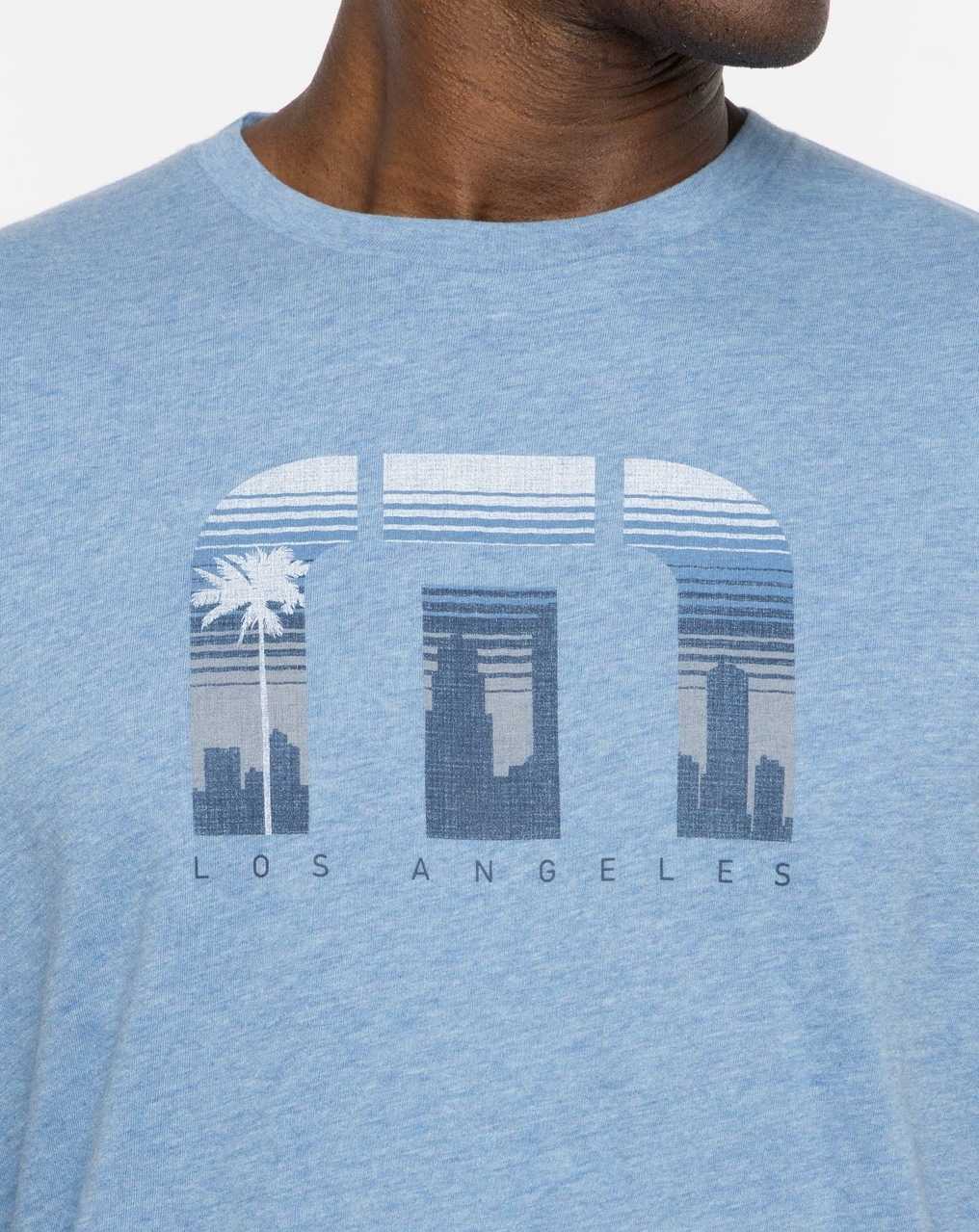 Heather Blue Travis Mathew Socal Tee | GJDK85790