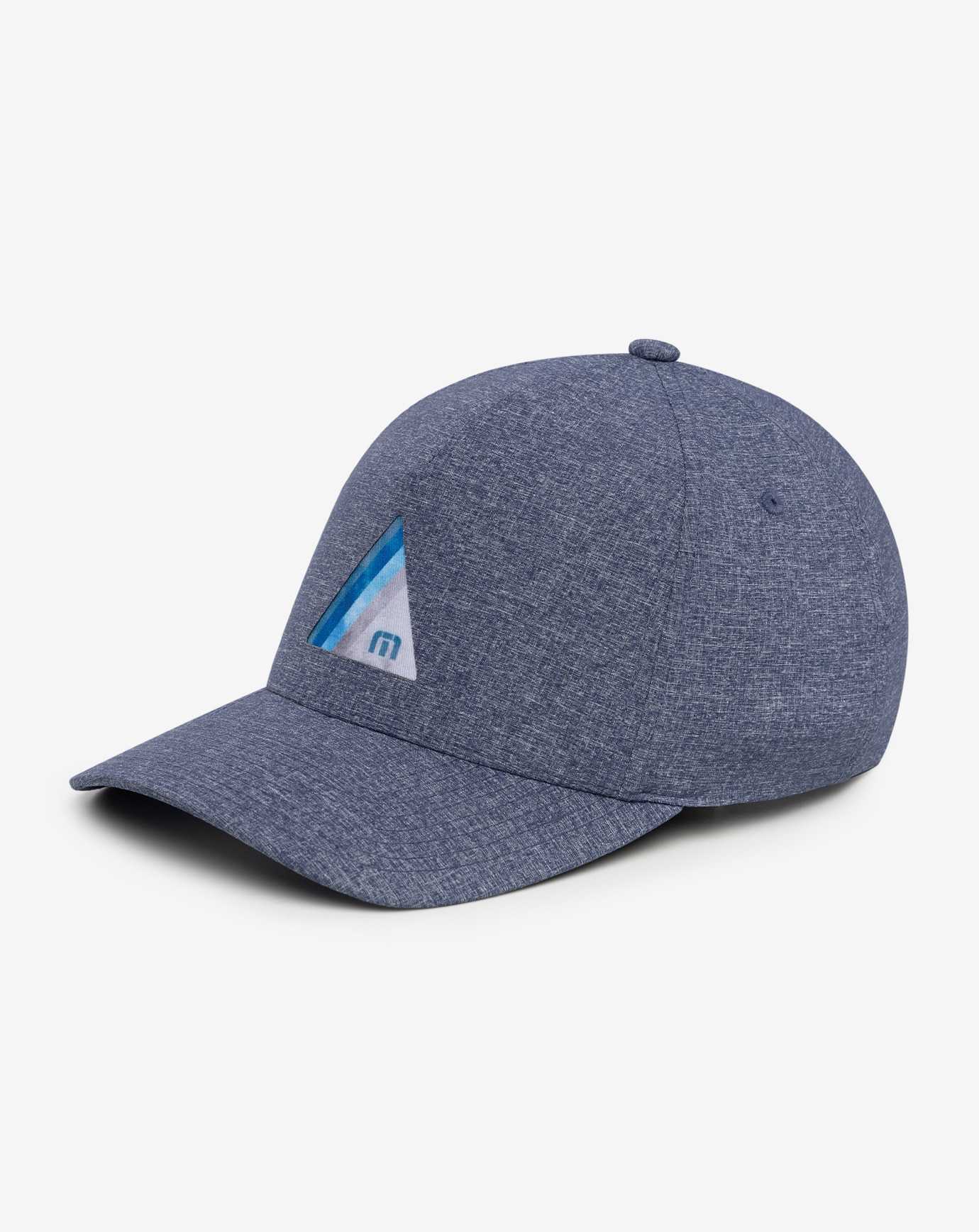 Heather Blue Travis Mathew The Heater Snapback Hat | NLCE14365