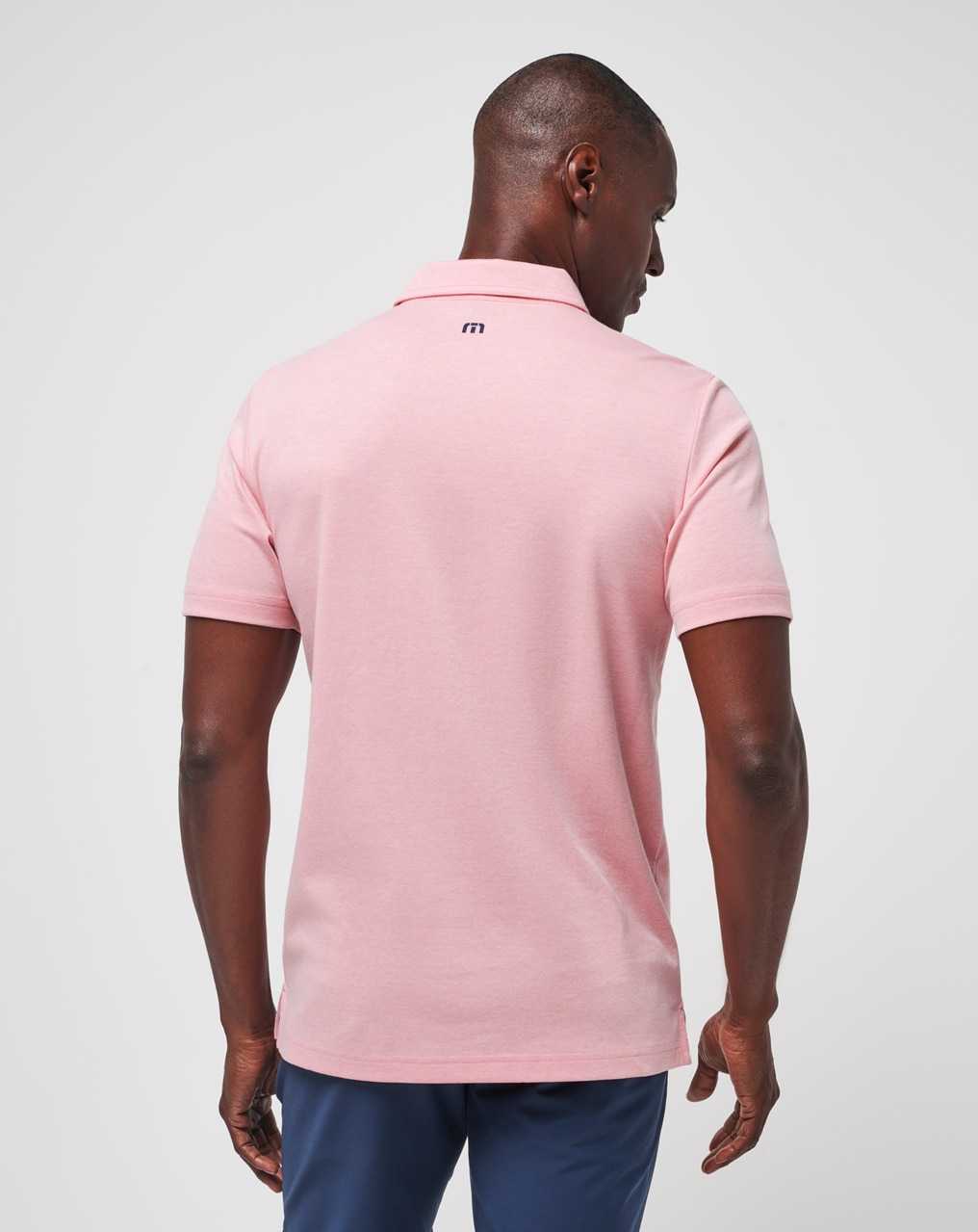 Heather Blush Travis Mathew Local Discount Polo | SPNT65079