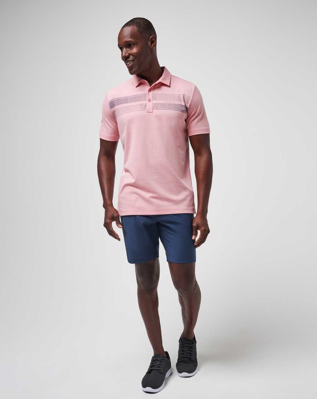 Heather Blush Travis Mathew Local Discount Polo | SPNT65079