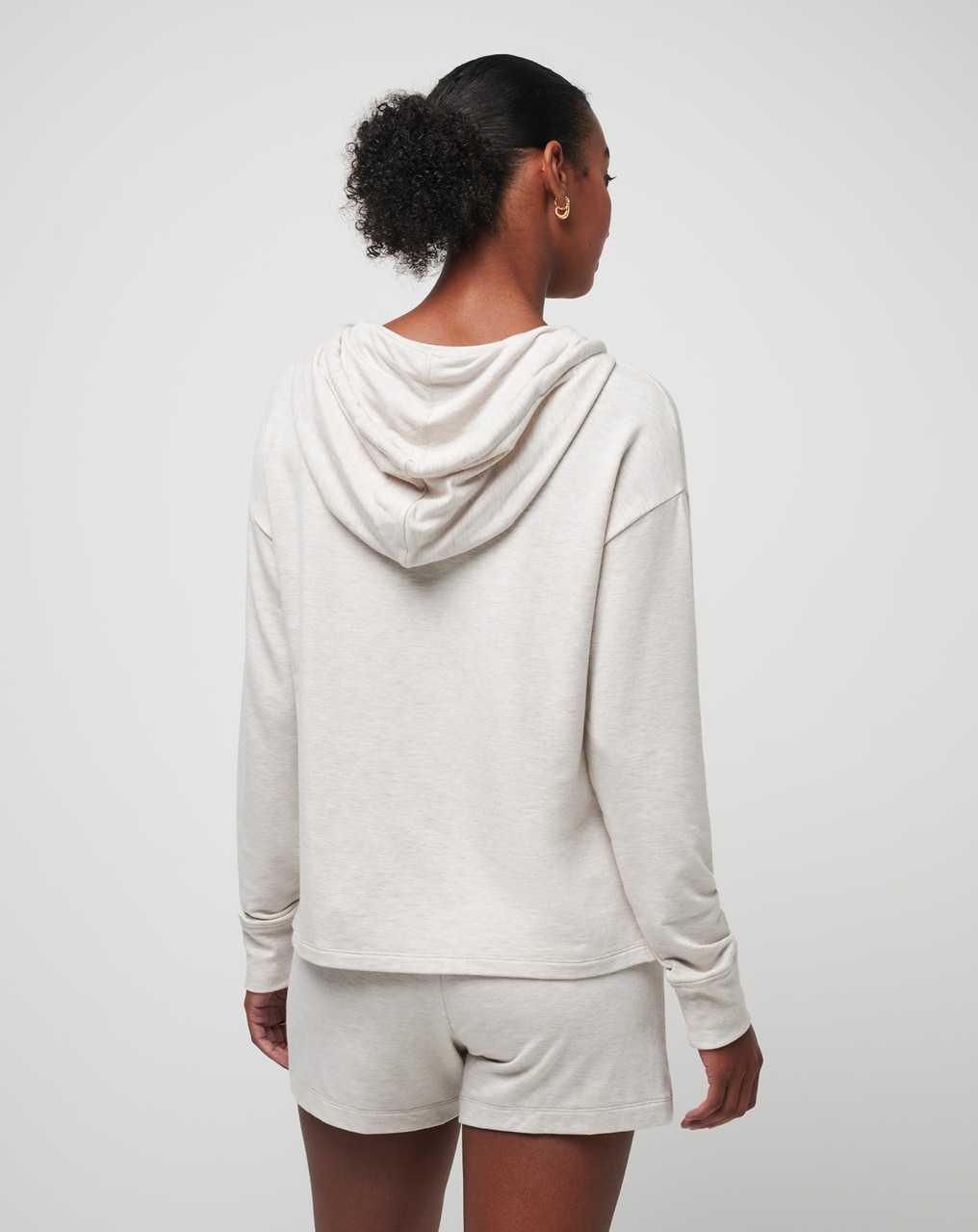 Heather Brazilian Sand Travis Mathew Hidden Gems 2.0 Cloud Terry Hoodie | LDAM87549