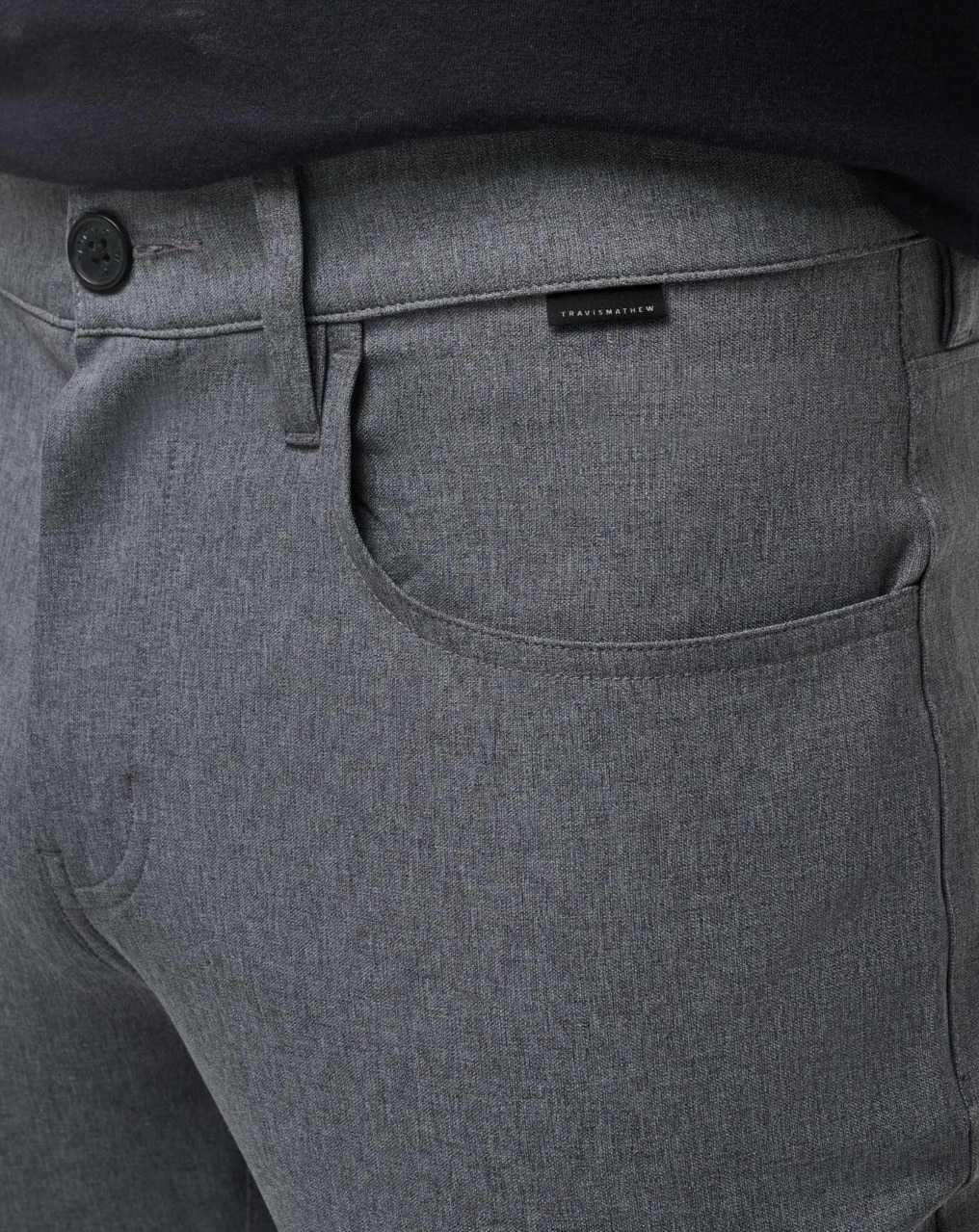 Heather Dark Grey Travis Mathew Open To Close Pant | LDEA34127