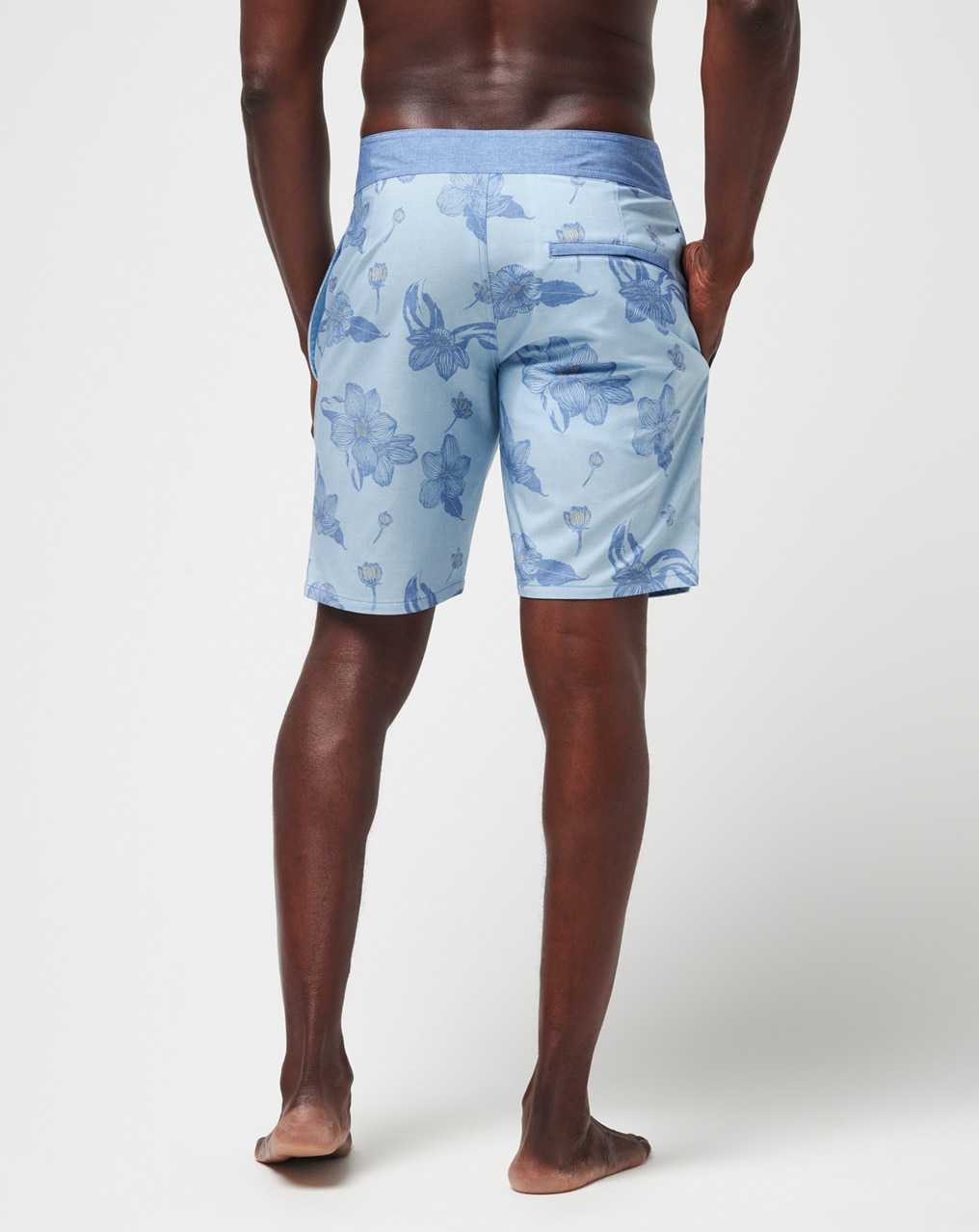 Heather Dream Blue Travis Mathew Lull In The Action Boardshort | OIGT59863