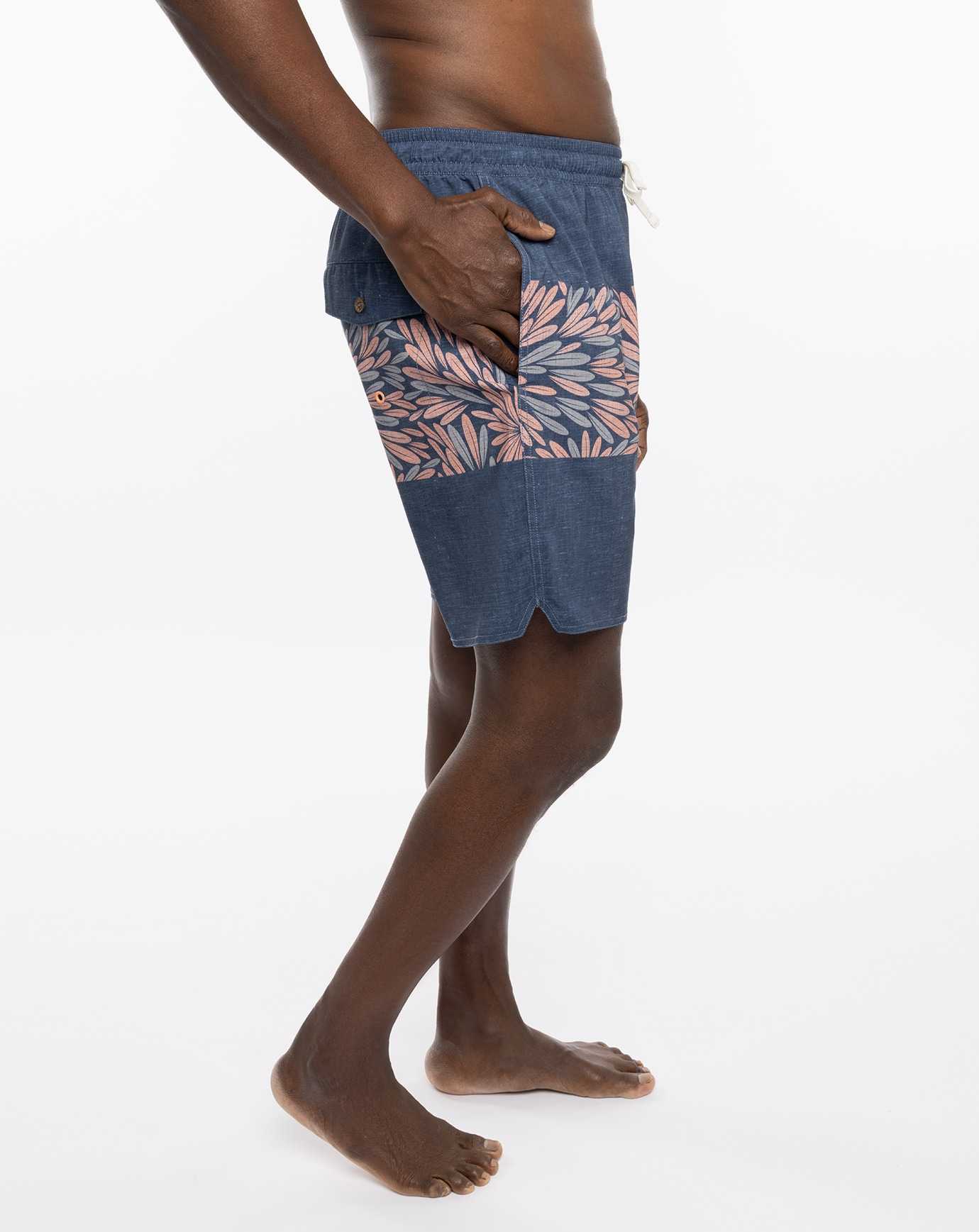 Heather Dress Blues Travis Mathew Merion Boardshort | PFXD15204