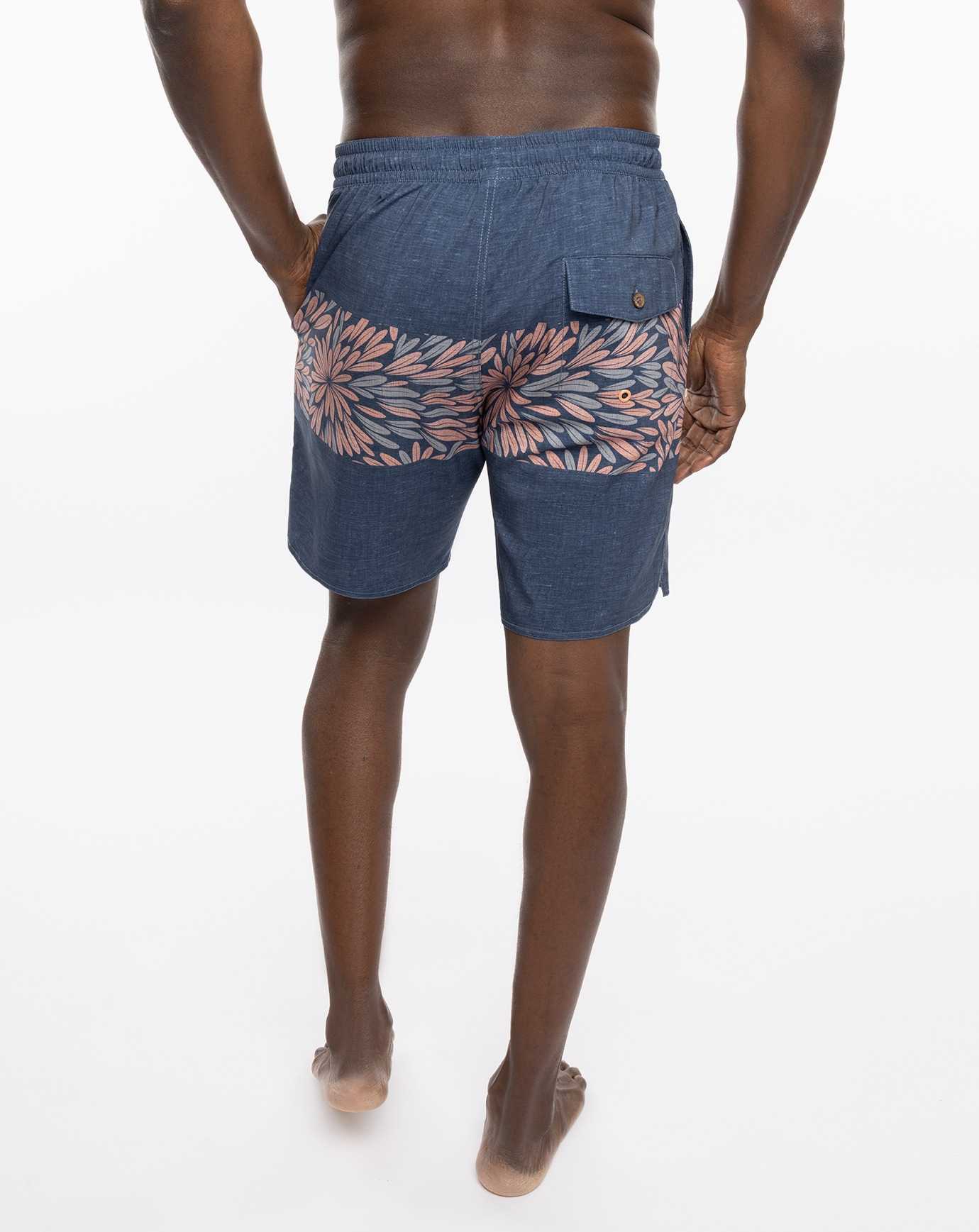 Heather Dress Blues Travis Mathew Merion Boardshort | PFXD15204