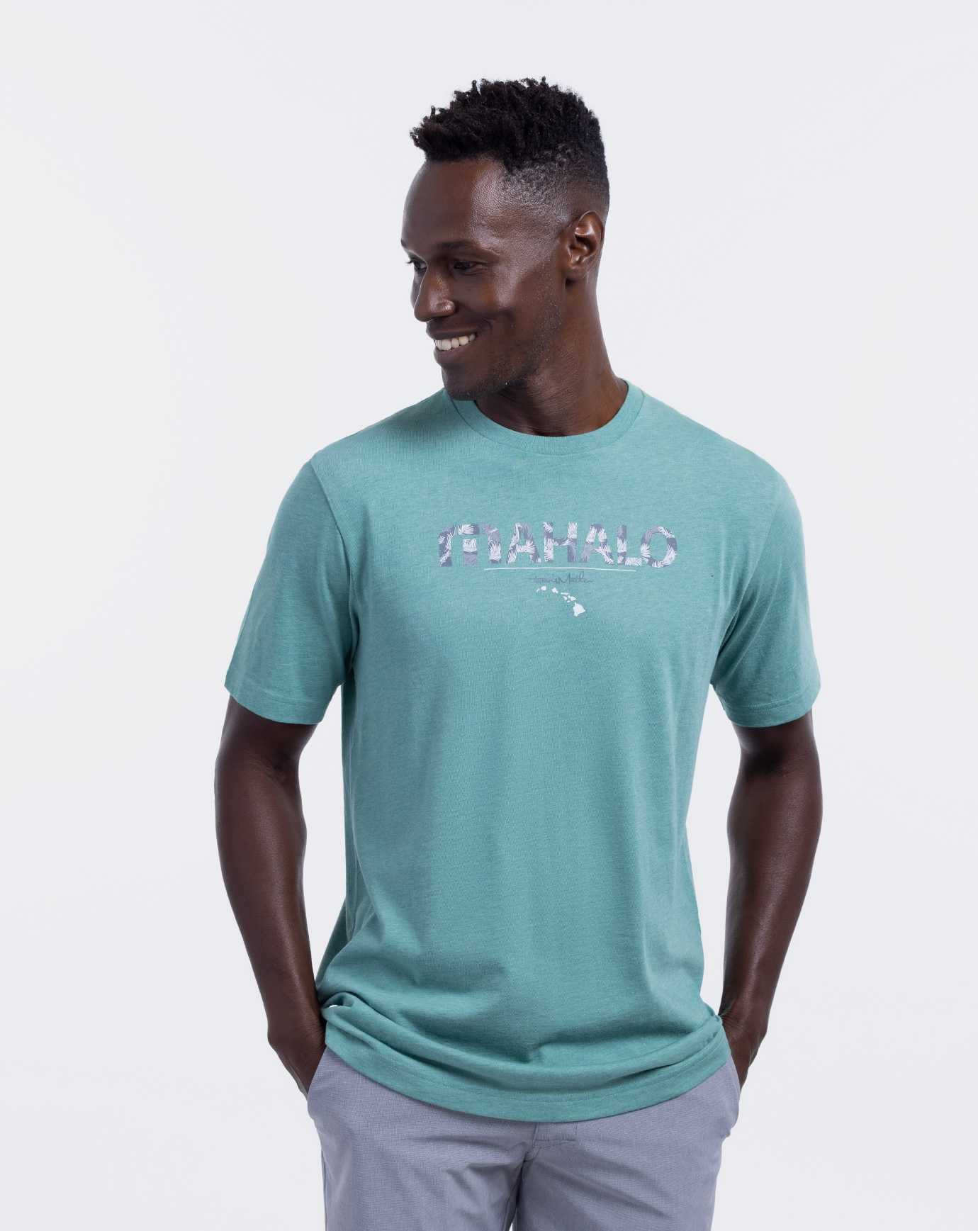 Heather Green Travis Mathew The Big Isle 2.0 Tee | KQNF21674