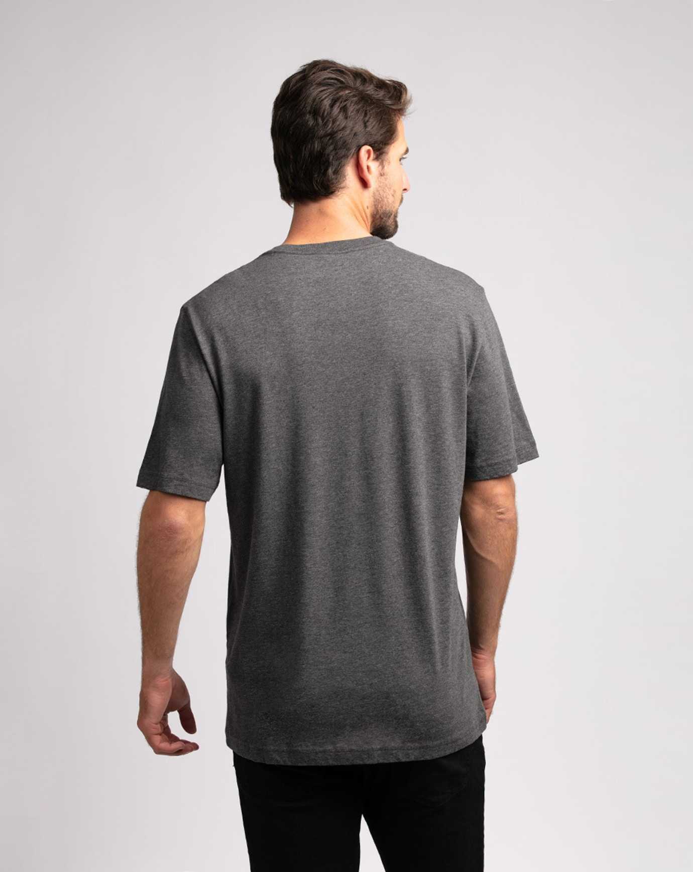 Heather Grey Pinstri Travis Mathew Modernist Tee | KDLT75936