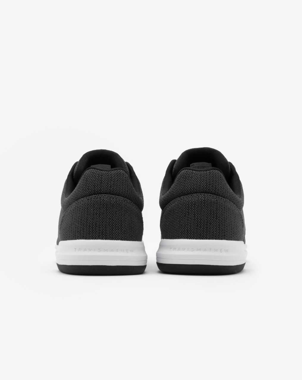 Heather Grey Pinstripe Travis Mathew The Daily 2 Knit Shoe | ZIPL94321