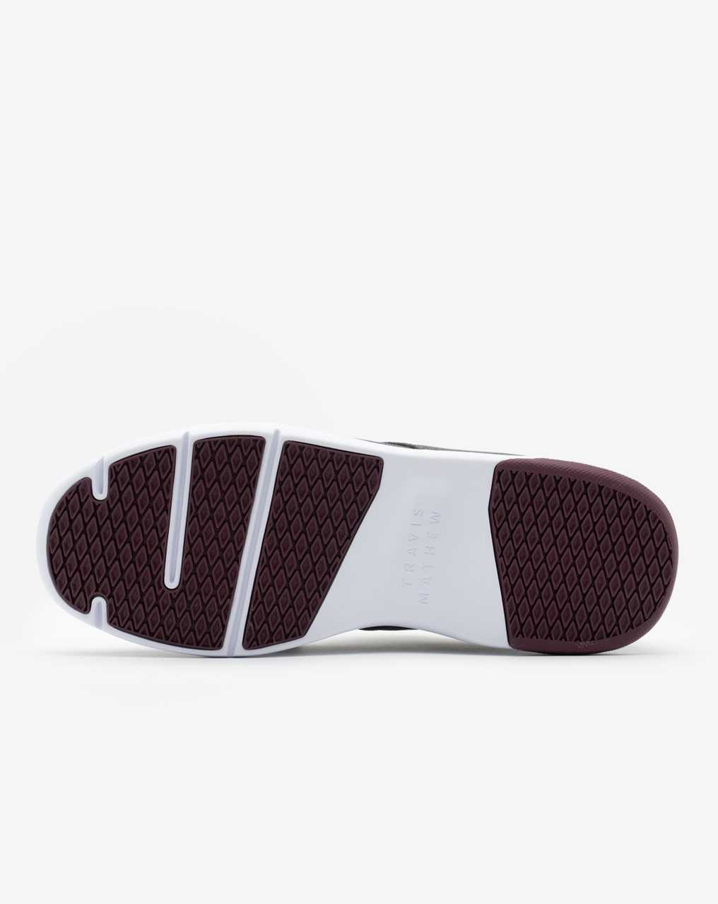 Heather Grey Pinstripe Travis Mathew The Daily 2 Woven Shoe | MGKE67809