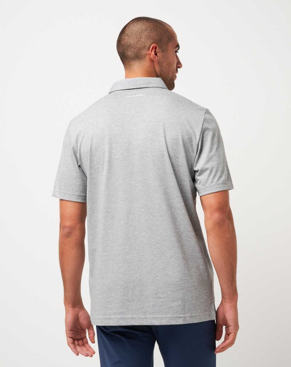 Heather Grey Travis Mathew Atlanta Braves The Zinna Polo | NBFI07518