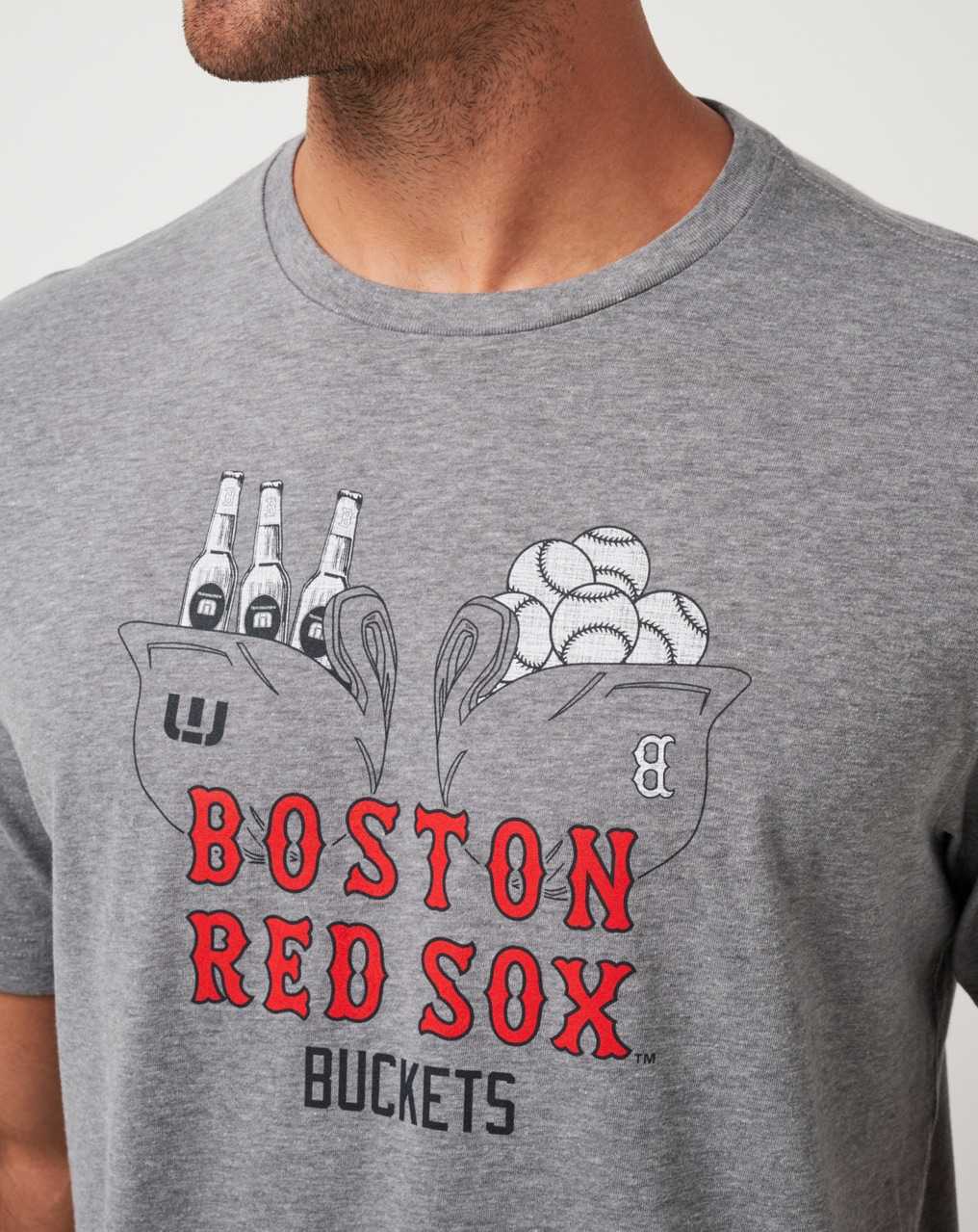 Heather Grey Travis Mathew Boston Red Sox Strike One Tee | WLGQ20486