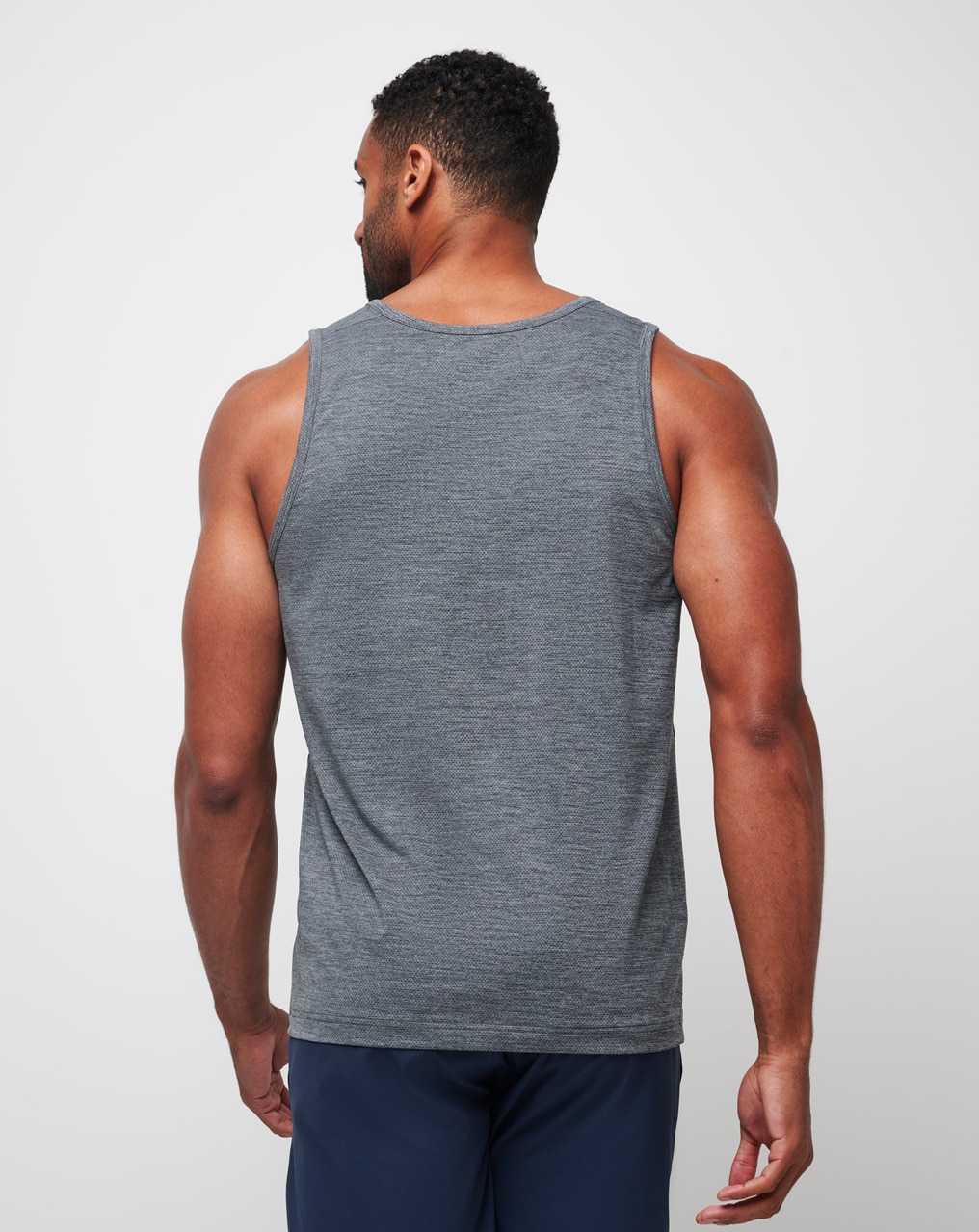 Heather Grey Travis Mathew Heater Pro Tank | GIXU90852