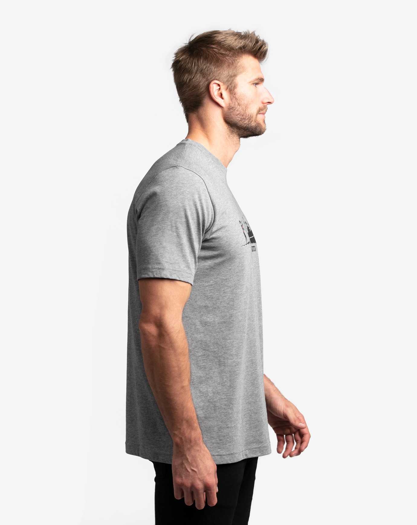 Heather Grey Travis Mathew Juicy Lucy Tee | KOGQ73680