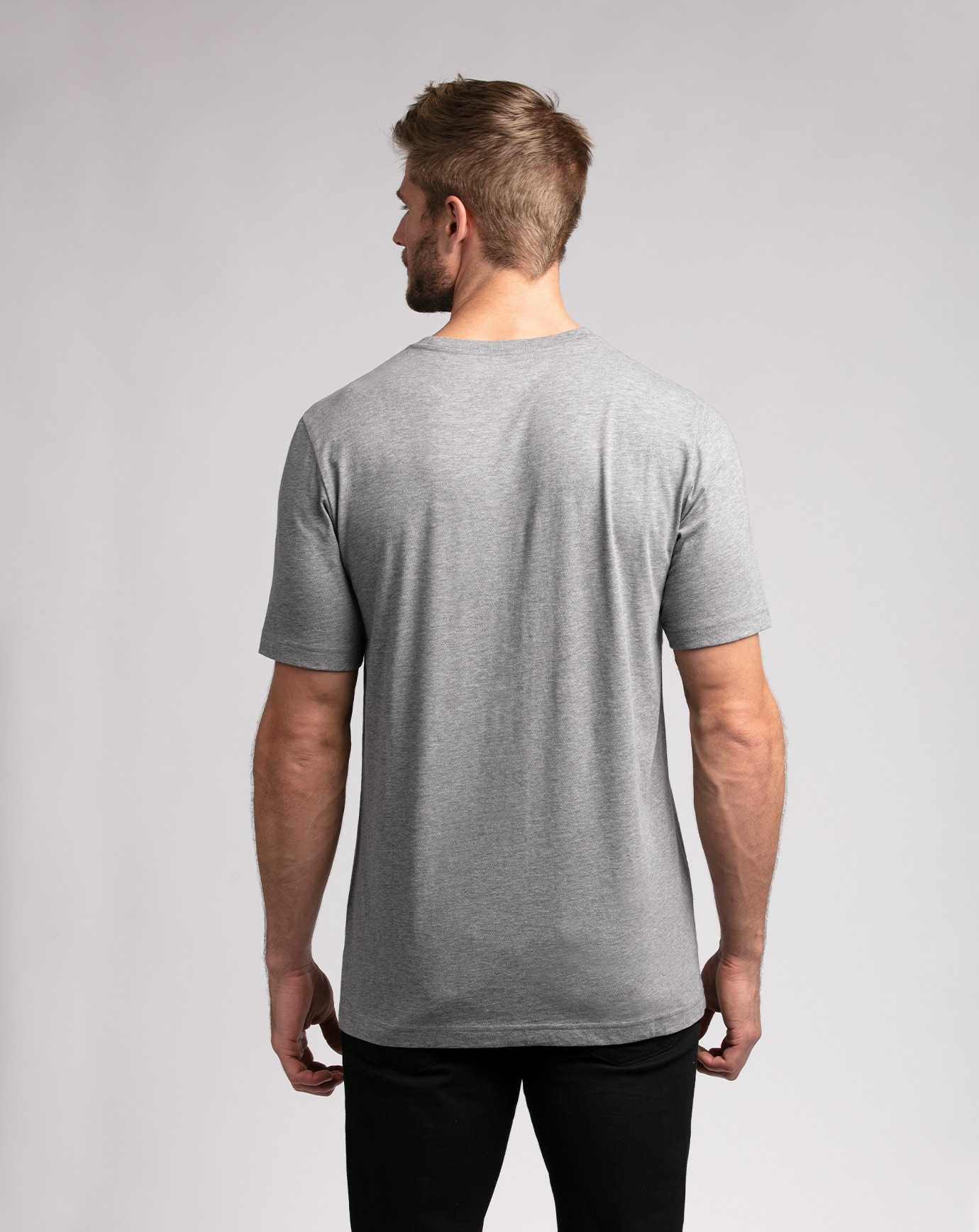 Heather Grey Travis Mathew Lake State Tee | FIHU87256