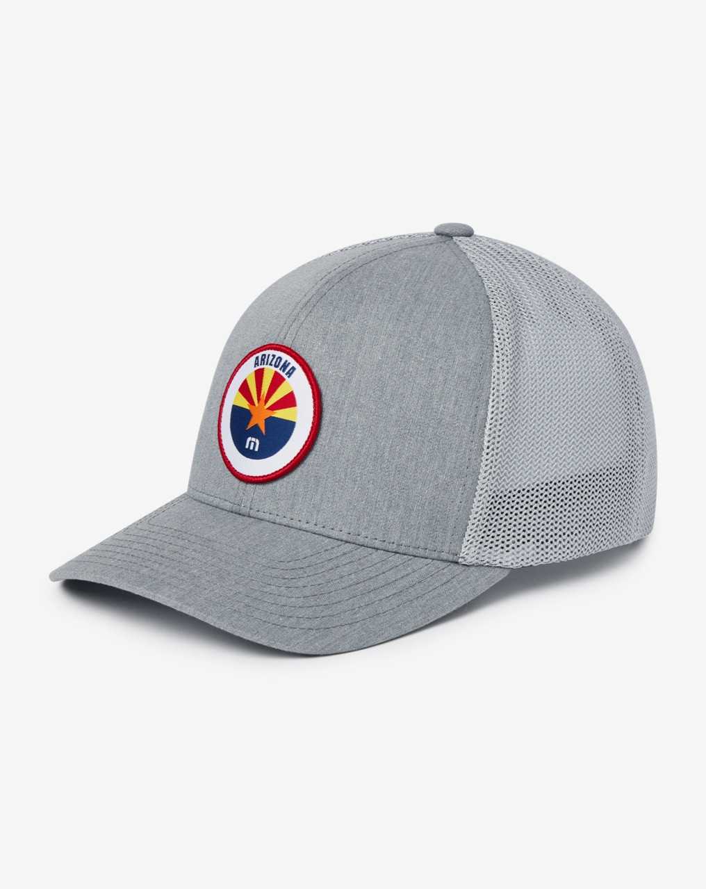 Heather Grey Travis Mathew Prickly Pear 2.0 Snapback Hat | WBEP84120