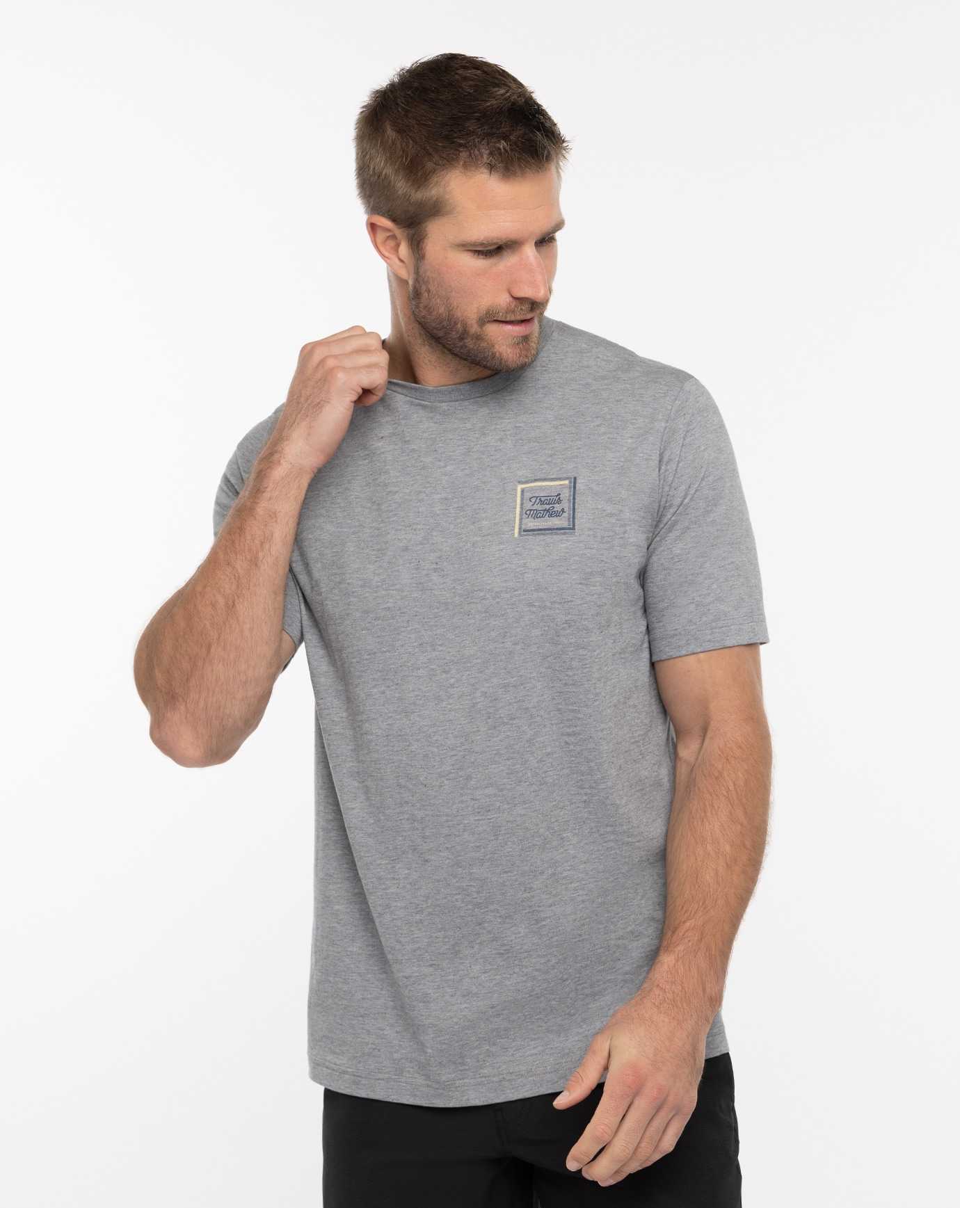 Heather Grey Travis Mathew Riviera Maya Tee | YUSK42781