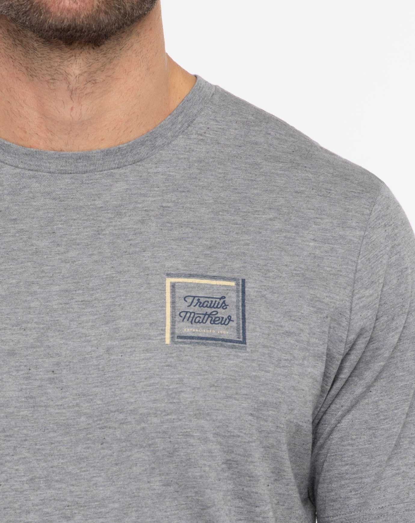 Heather Grey Travis Mathew Riviera Maya Tee | YUSK42781