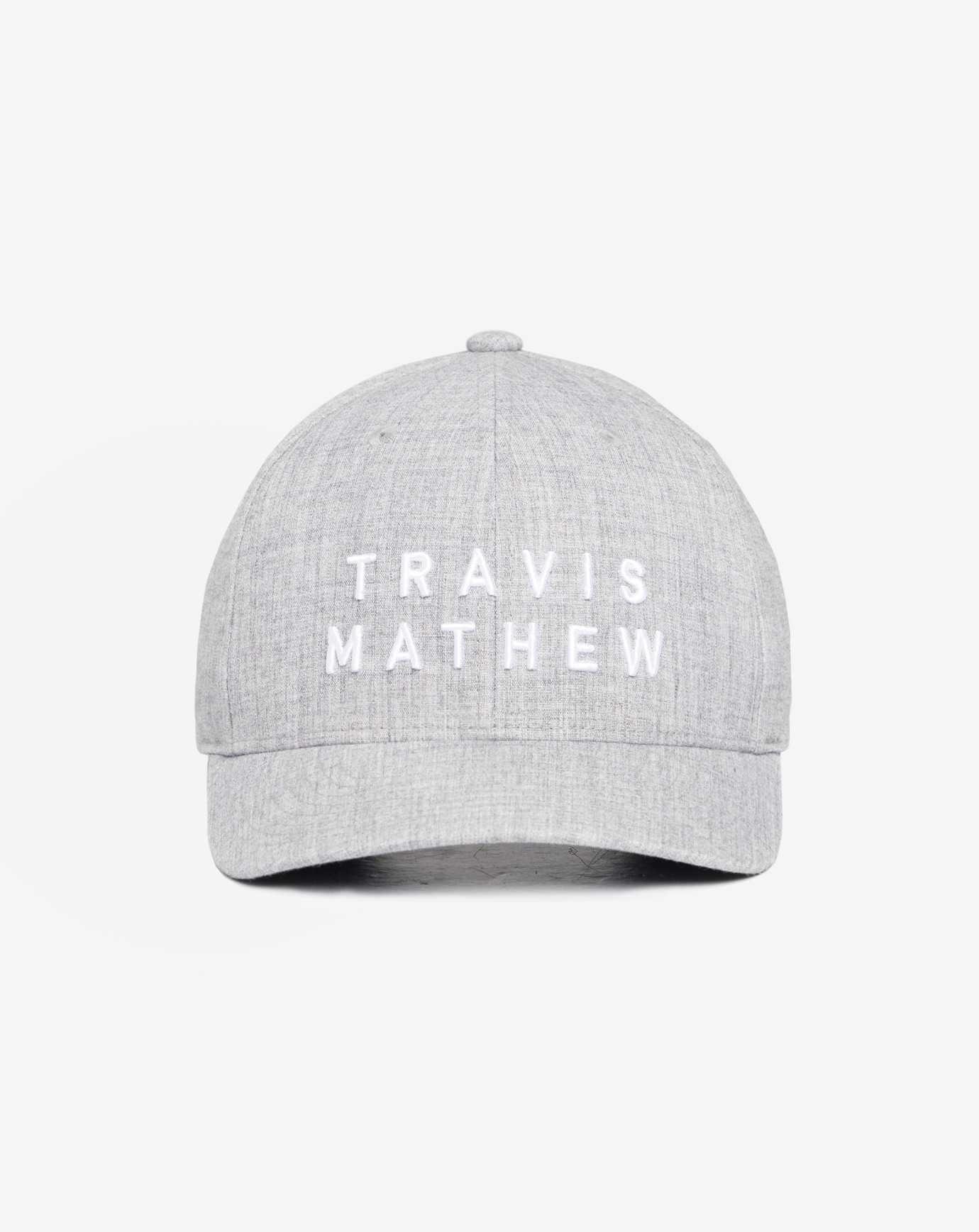 Heather Grey Travis Mathew Rockdale Snapback Hat | IEHJ86457