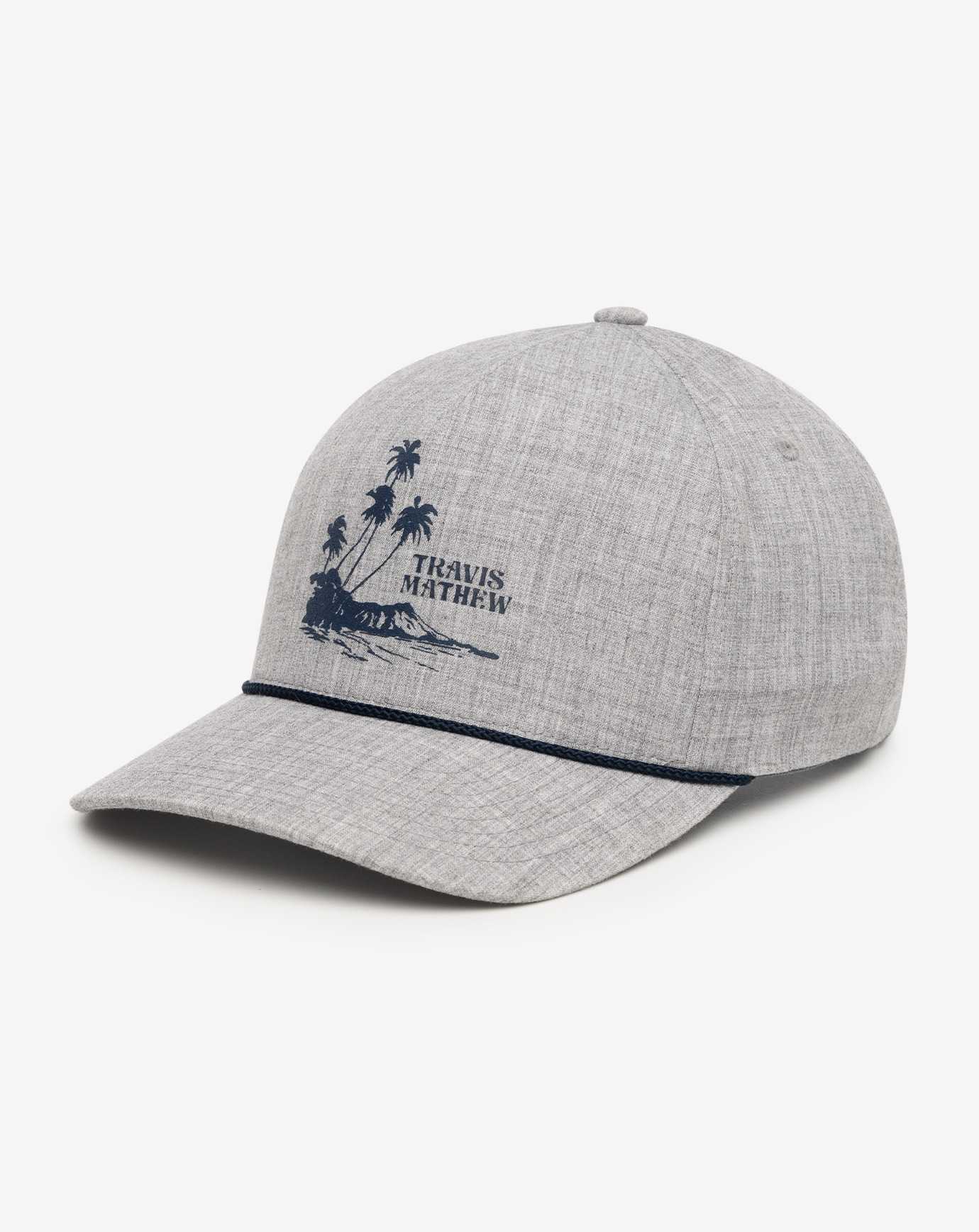 Heather Grey Travis Mathew Salsa Verde Snapback Hat | MAVL94186