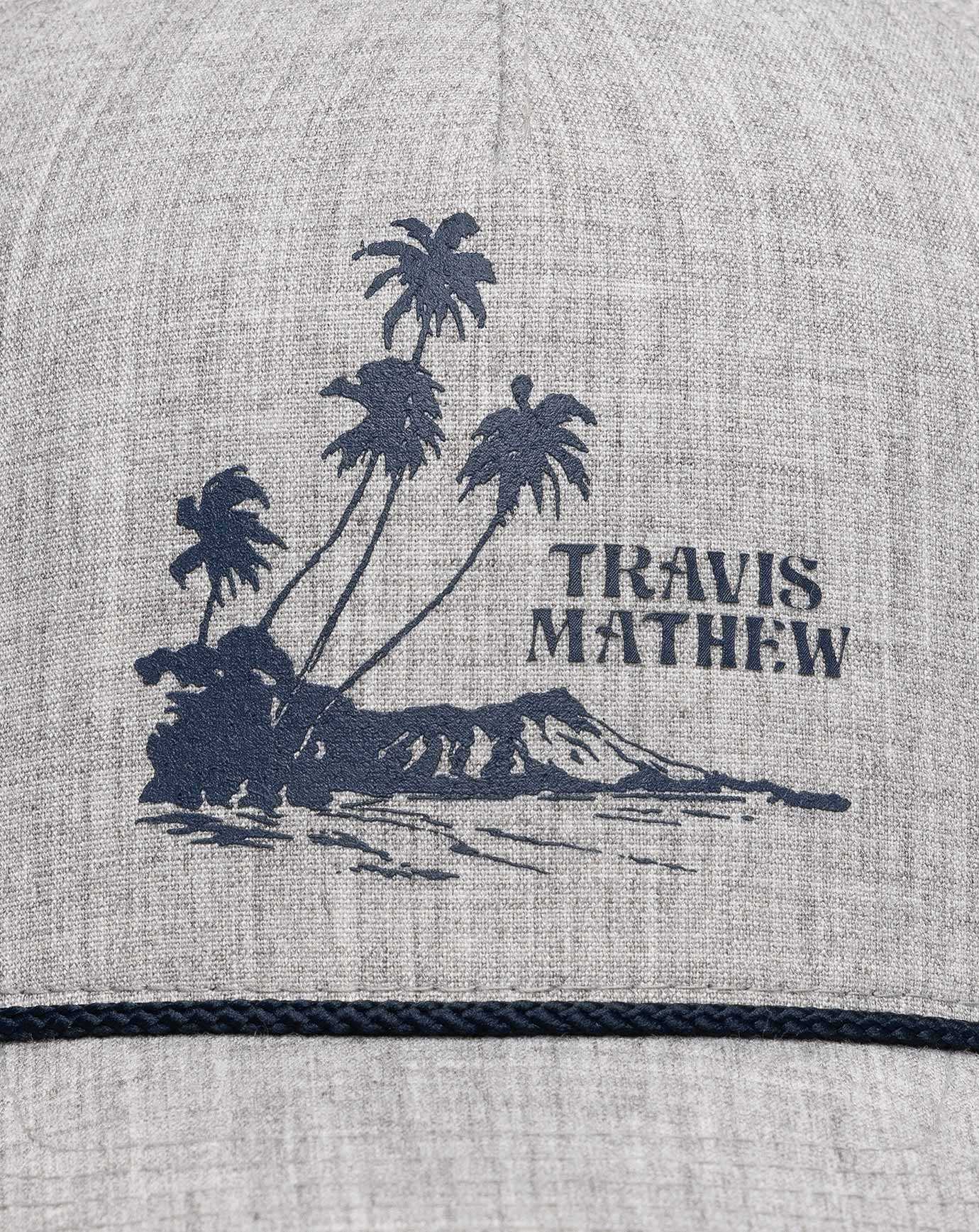 Heather Grey Travis Mathew Salsa Verde Snapback Hat | MAVL94186