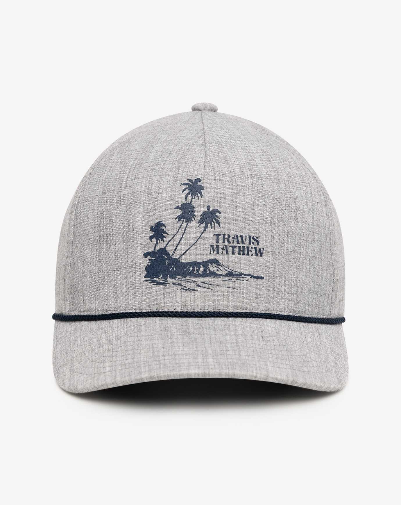 Heather Grey Travis Mathew Salsa Verde Snapback Hat | MAVL94186