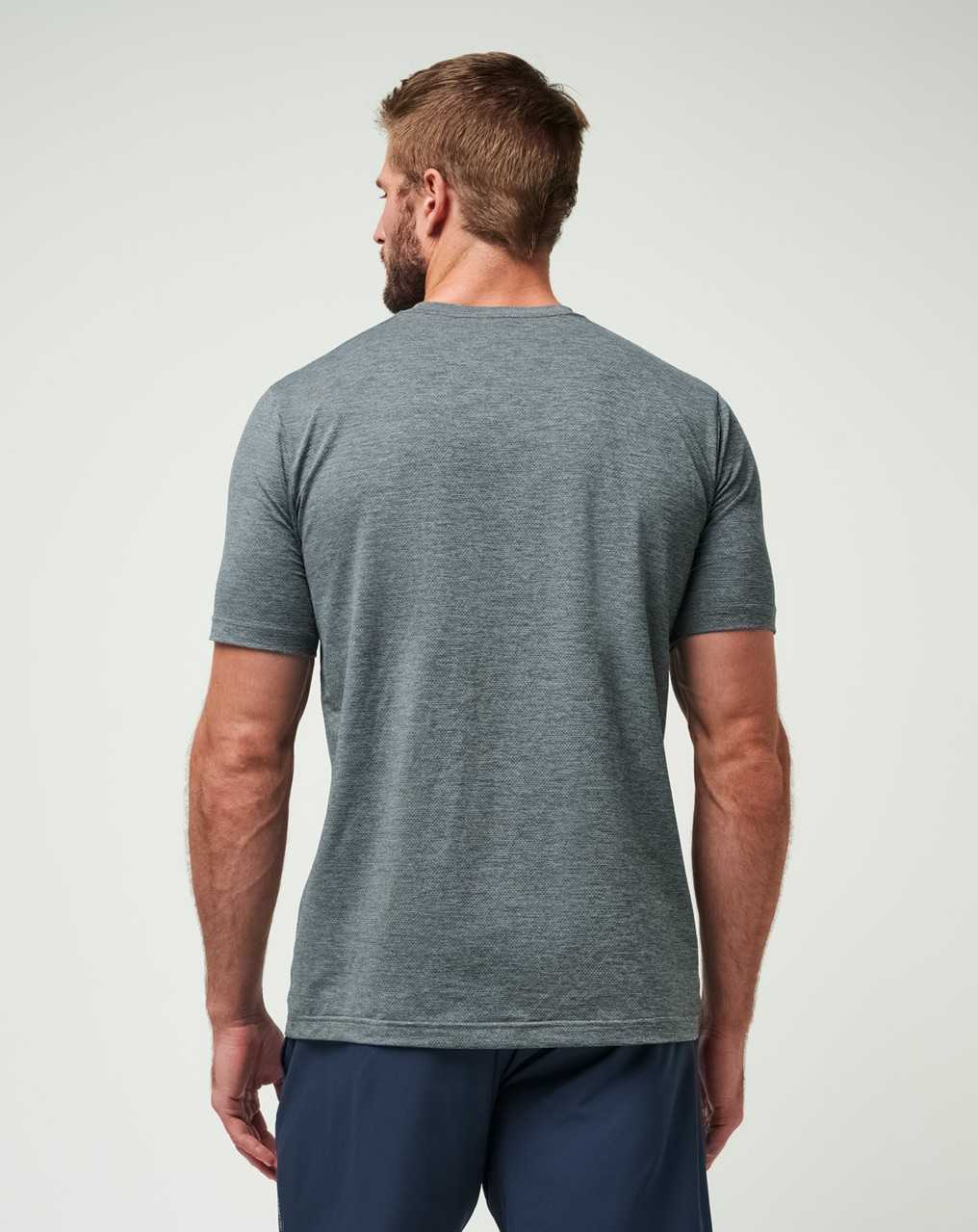 Heather Grey Travis Mathew Scenic Vista Active Tee | RHPE49150