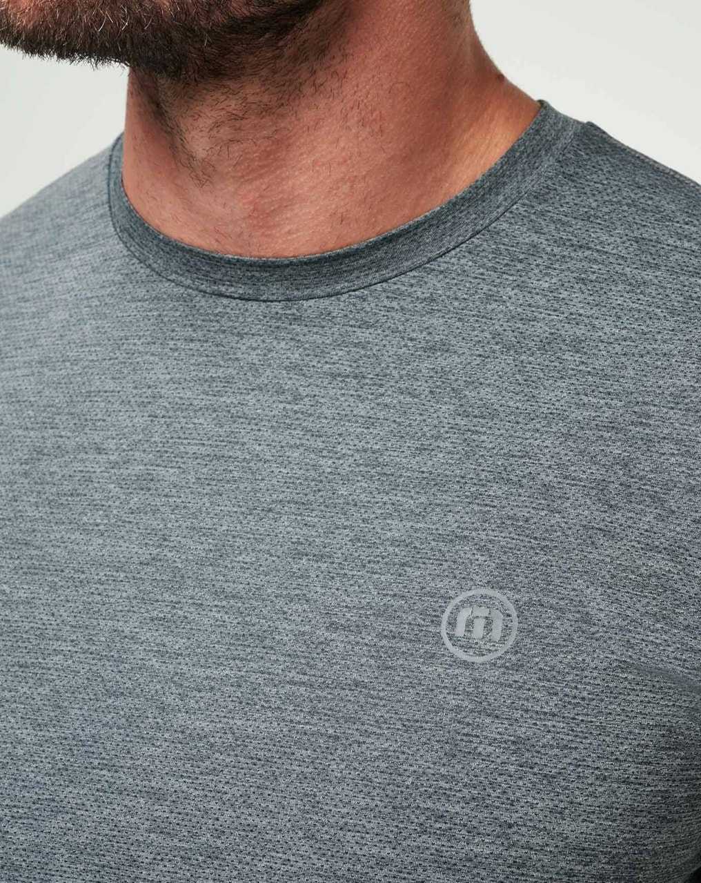 Heather Grey Travis Mathew Scenic Vista Active Tee | RHPE49150