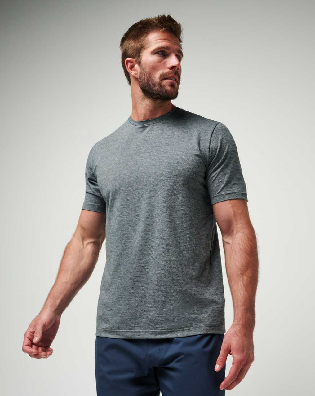 Heather Grey Travis Mathew Scenic Vista Active Tee | RHPE49150