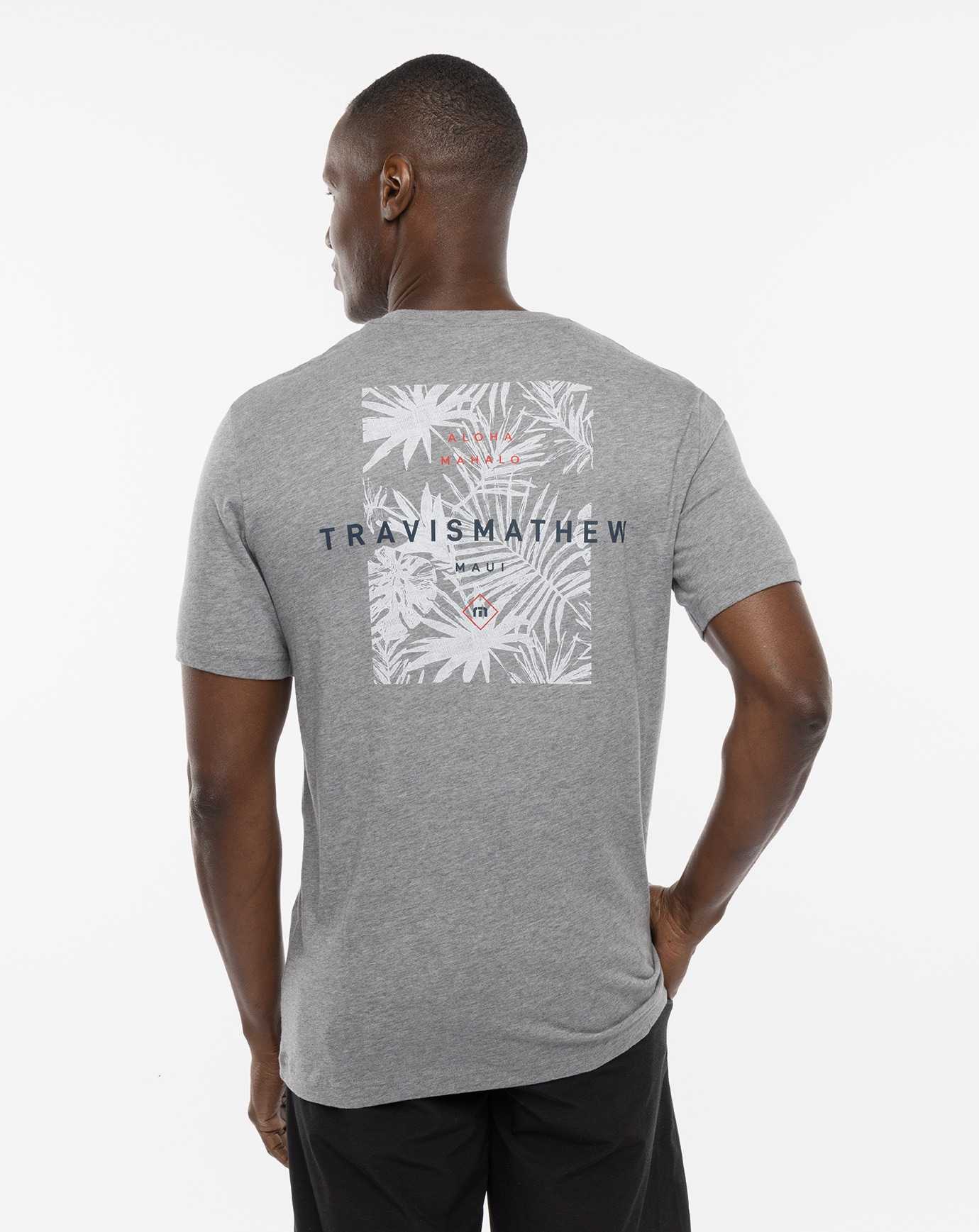 Heather Grey Travis Mathew Seaclusion Tee | TBNH18675