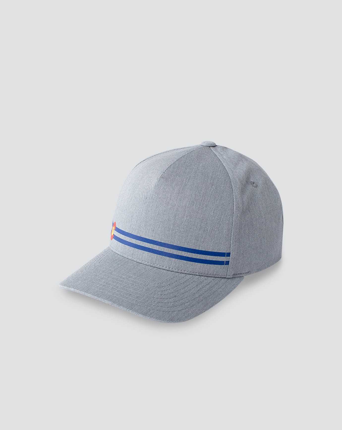 Heather Grey Travis Mathew Side Cut Snapback Hat | BGNO49150