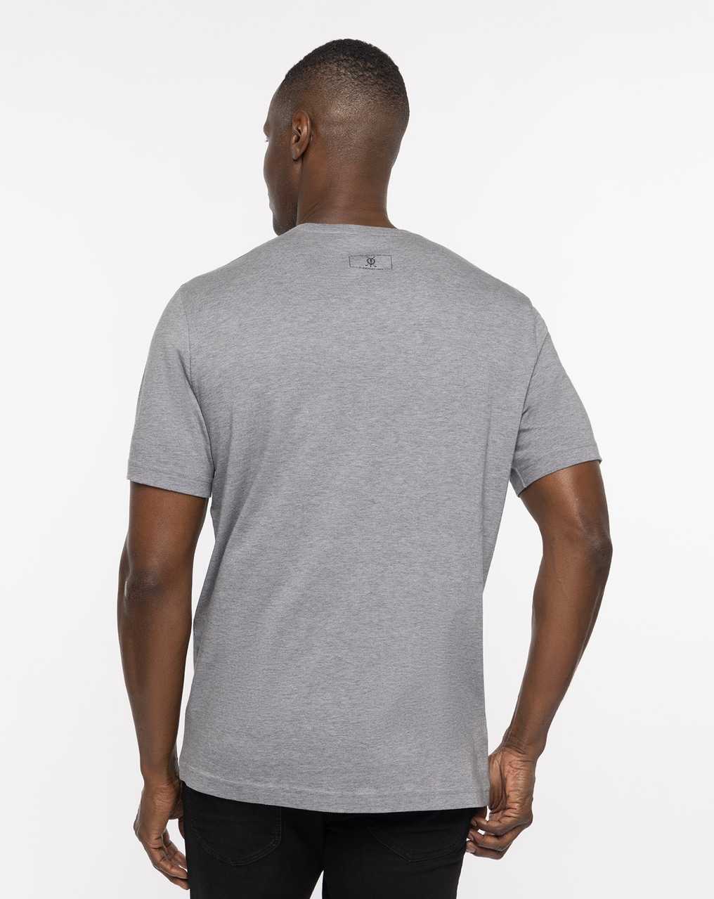 Heather Grey Travis Mathew St Andrews Shadowy Plaid Tee | ZRSJ76058