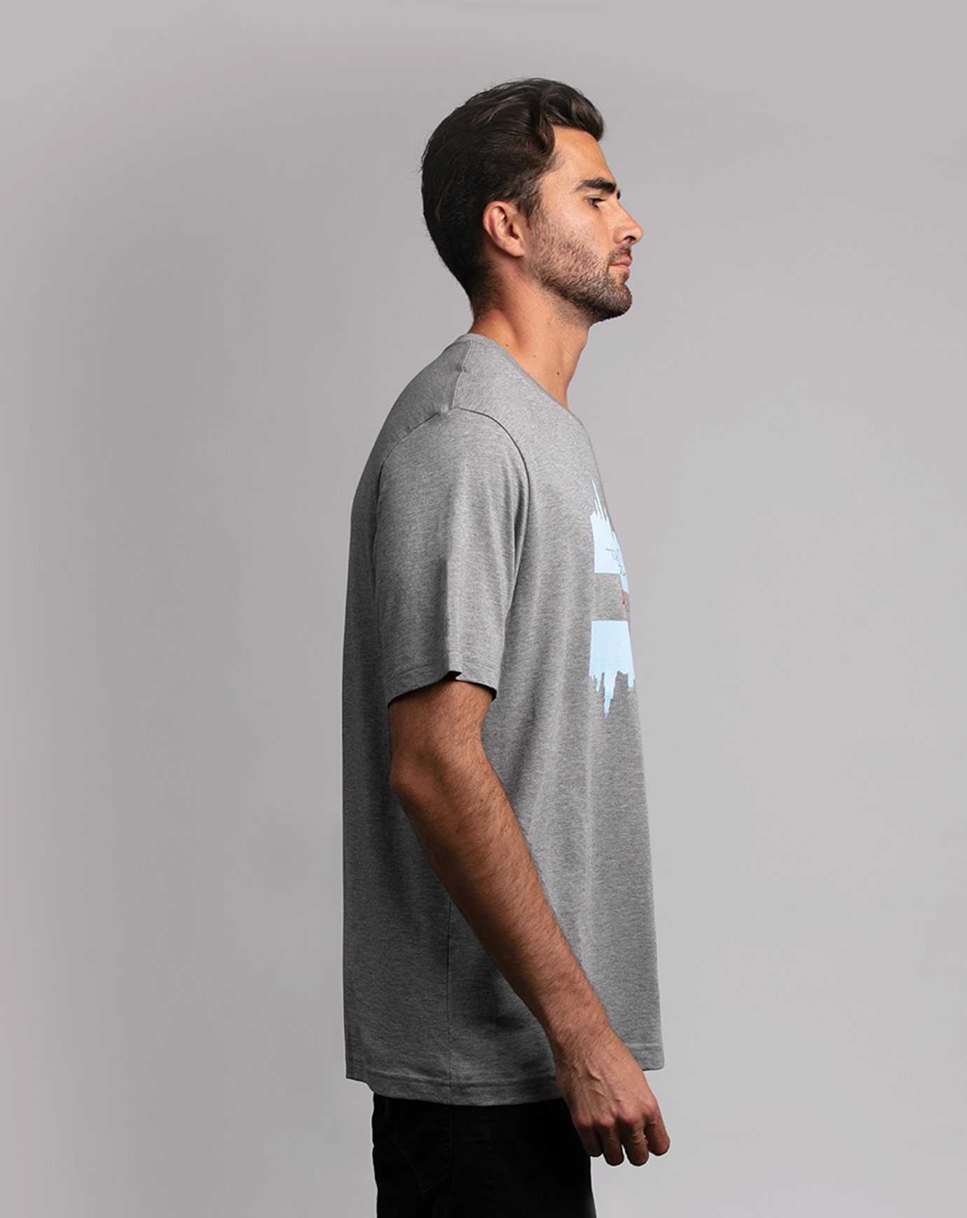 Heather Grey Travis Mathew The Casey Tee | KIVO02954