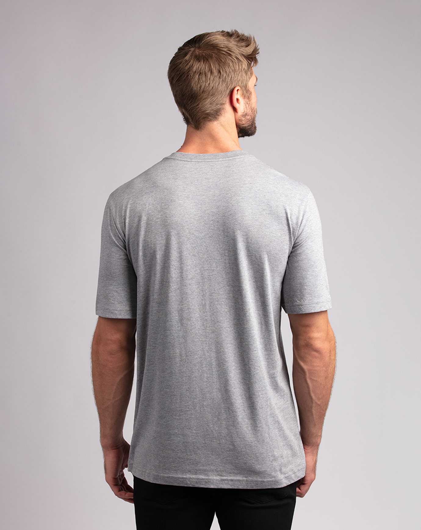 Heather Grey Travis Mathew Thin Air Tee | GQFP14368