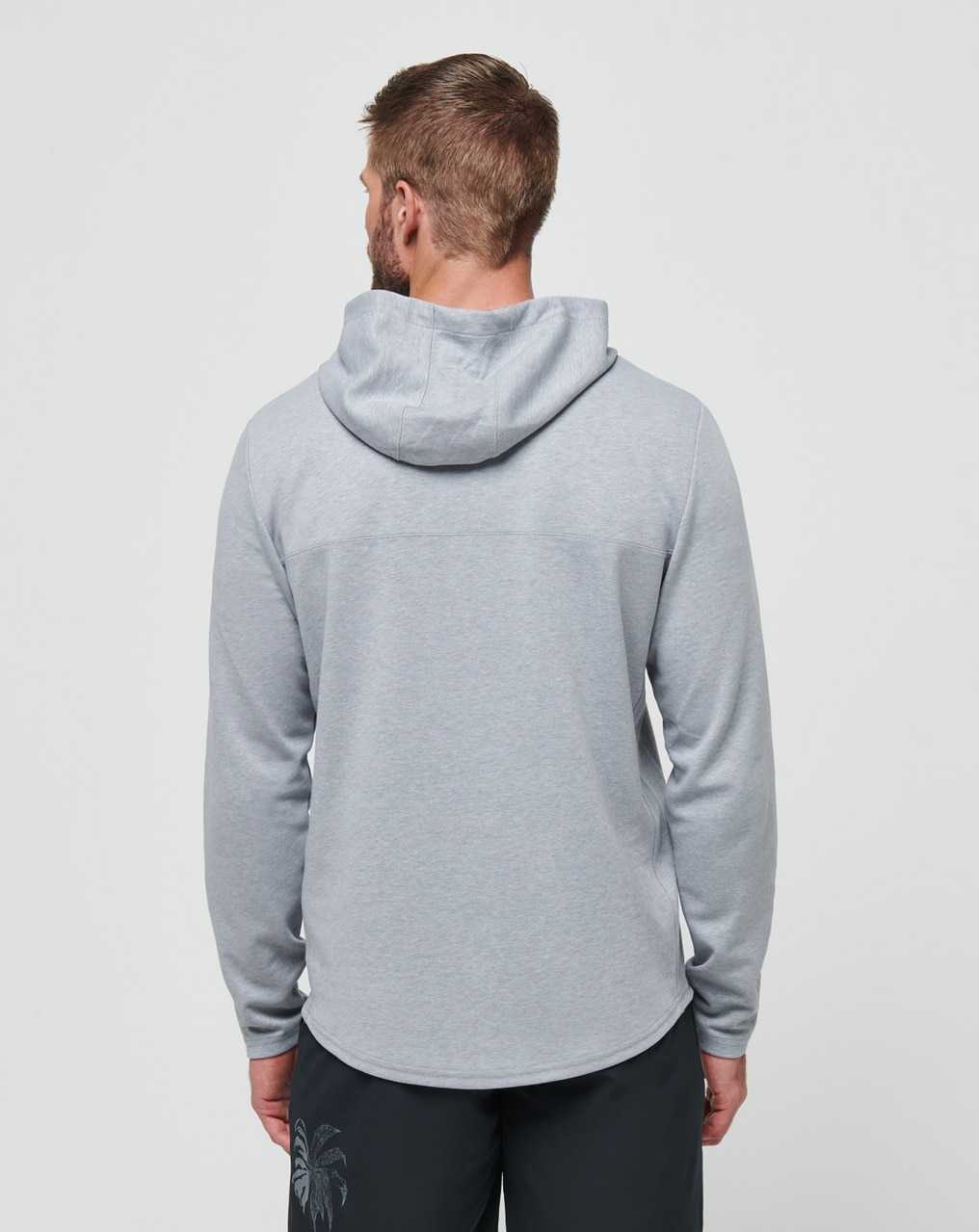 Heather Grey Travis Mathew Upgraded Tech Hoodie | NWPH28549