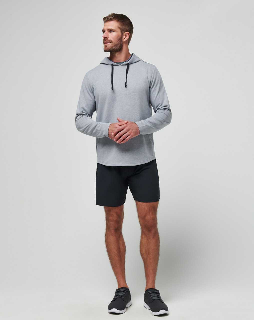 Heather Grey Travis Mathew Upgraded Tech Hoodie | NWPH28549