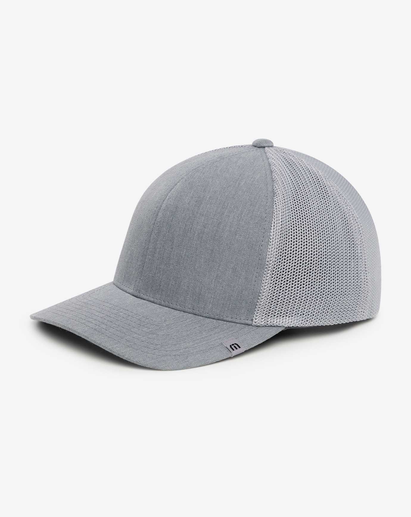 Heather Grey Travis Mathew Widder 2.0 Snapback Hat | RUXM54962